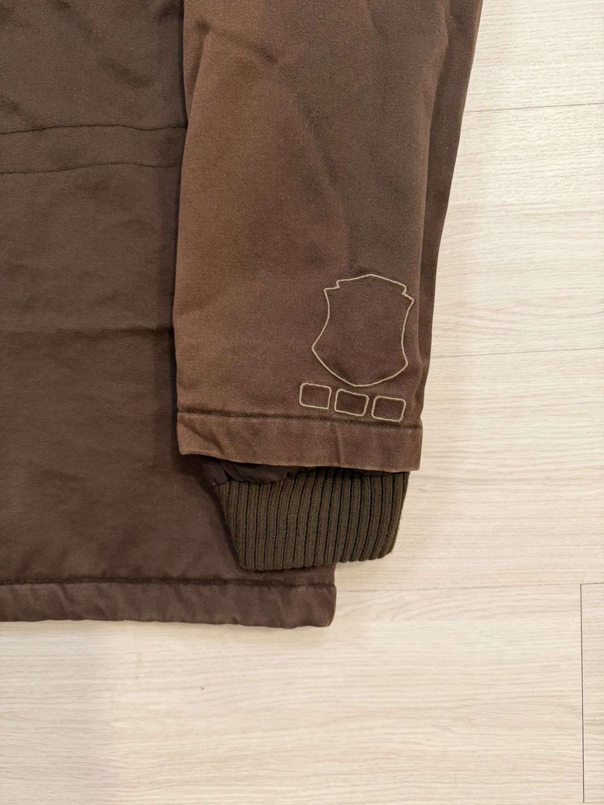 Quiksilver Quiksilver Brown Sherpa Lined Military Style Cargo Jacket Size US L / EU 52-54 / 3 - 4 Thumbnail