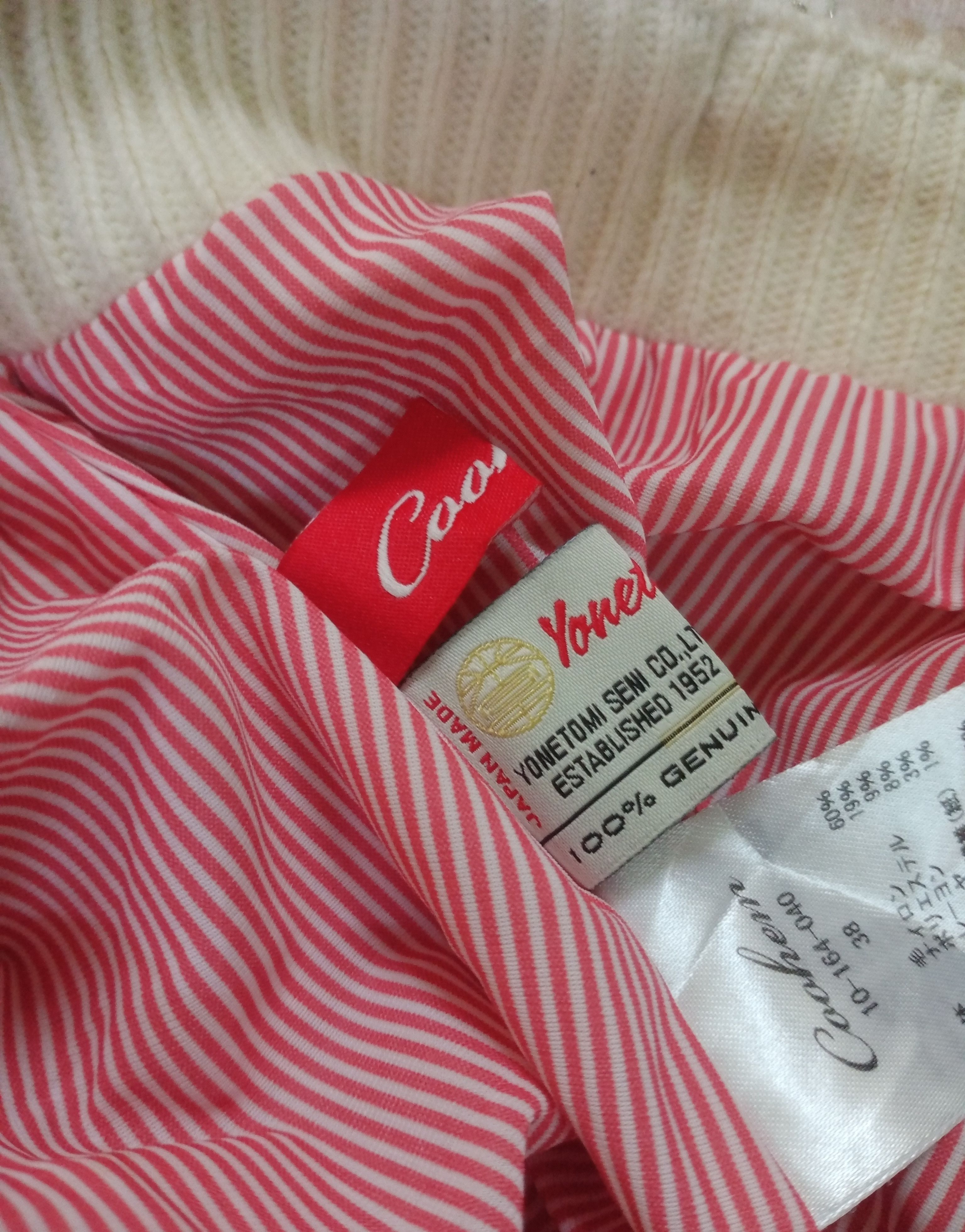 Japanese Brand × Vintage Rare Iconic COOHEM x Yonetomi Tweed Skirts Size 27" / US 4 / IT 40 - 7 Thumbnail