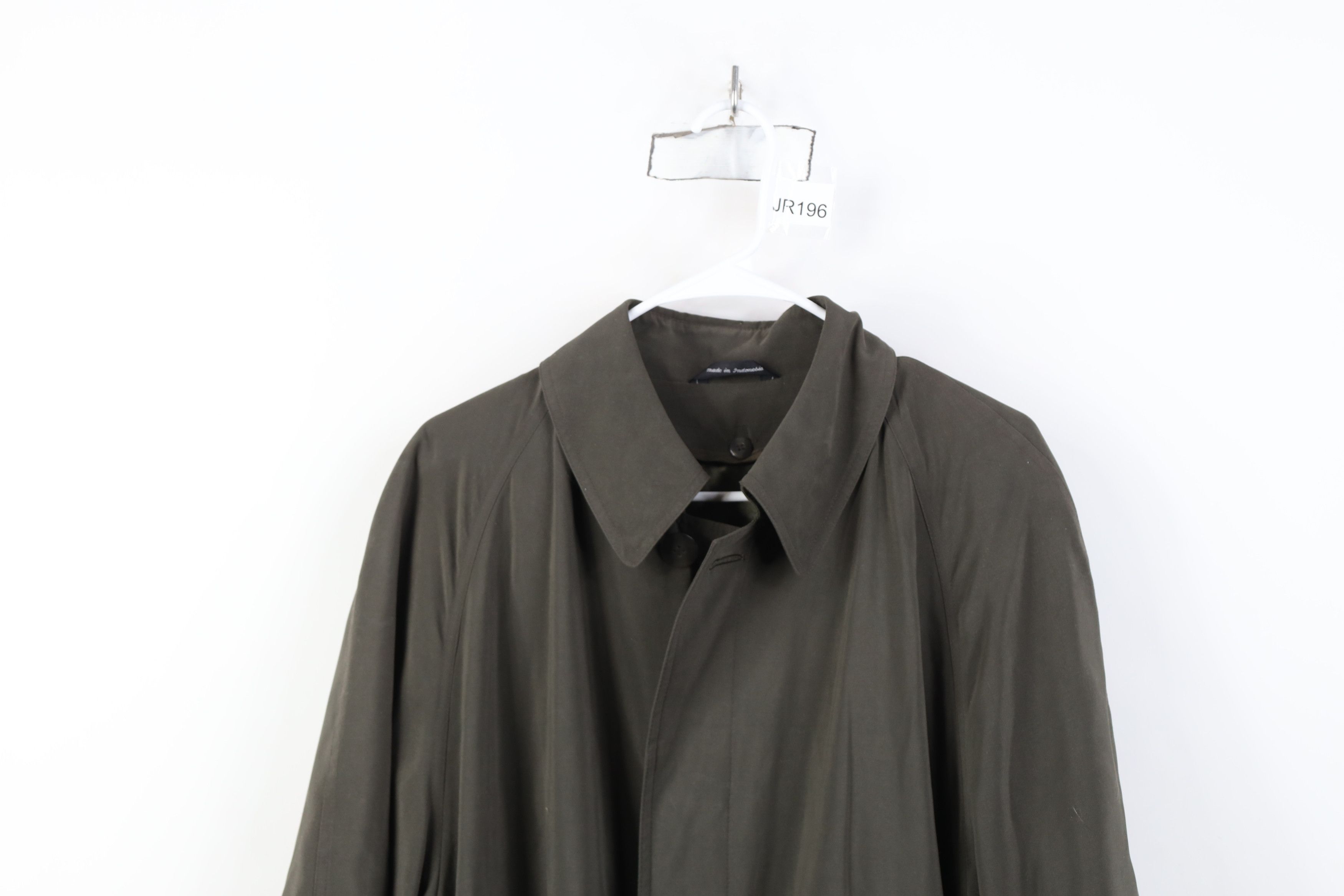 Vintage Vintage 90s Streetwear Belted Microfiber Trench Coat Jacket Size US XXL / EU 58 / 5 - 2 Thumbnail