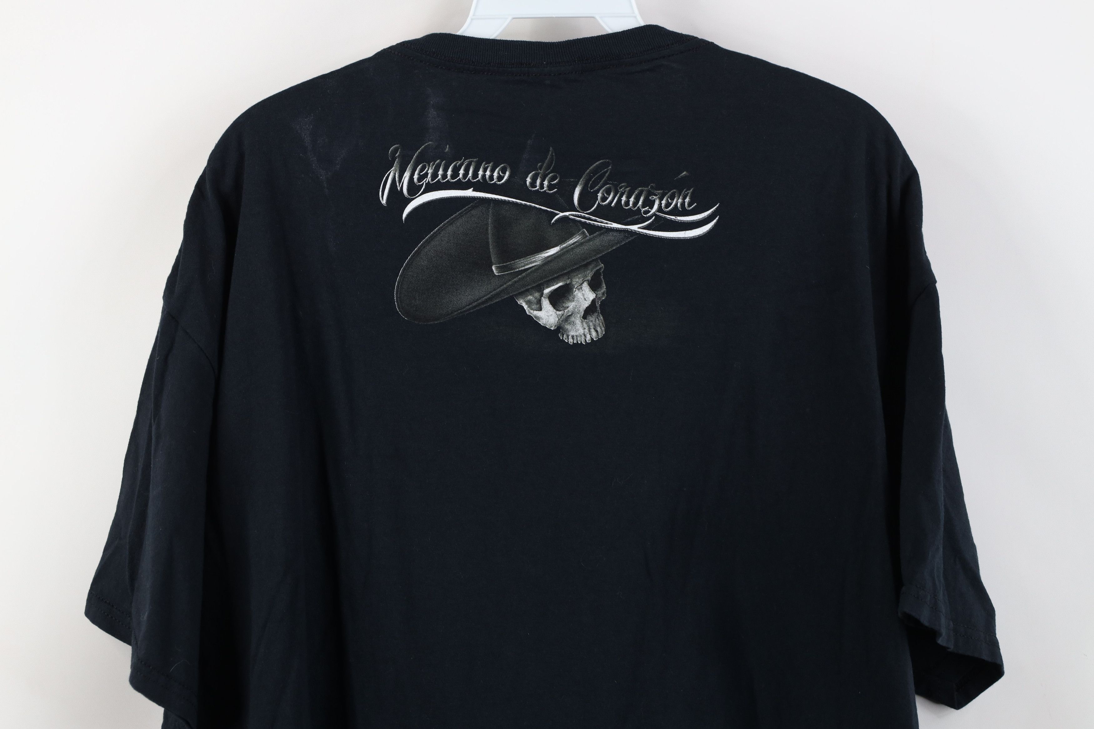 Vintage Vintage Y2K Streetwear Skeleton Cowboy Mexicano T-Shirt Size US L / EU 52-54 / 3 - 15 Thumbnail