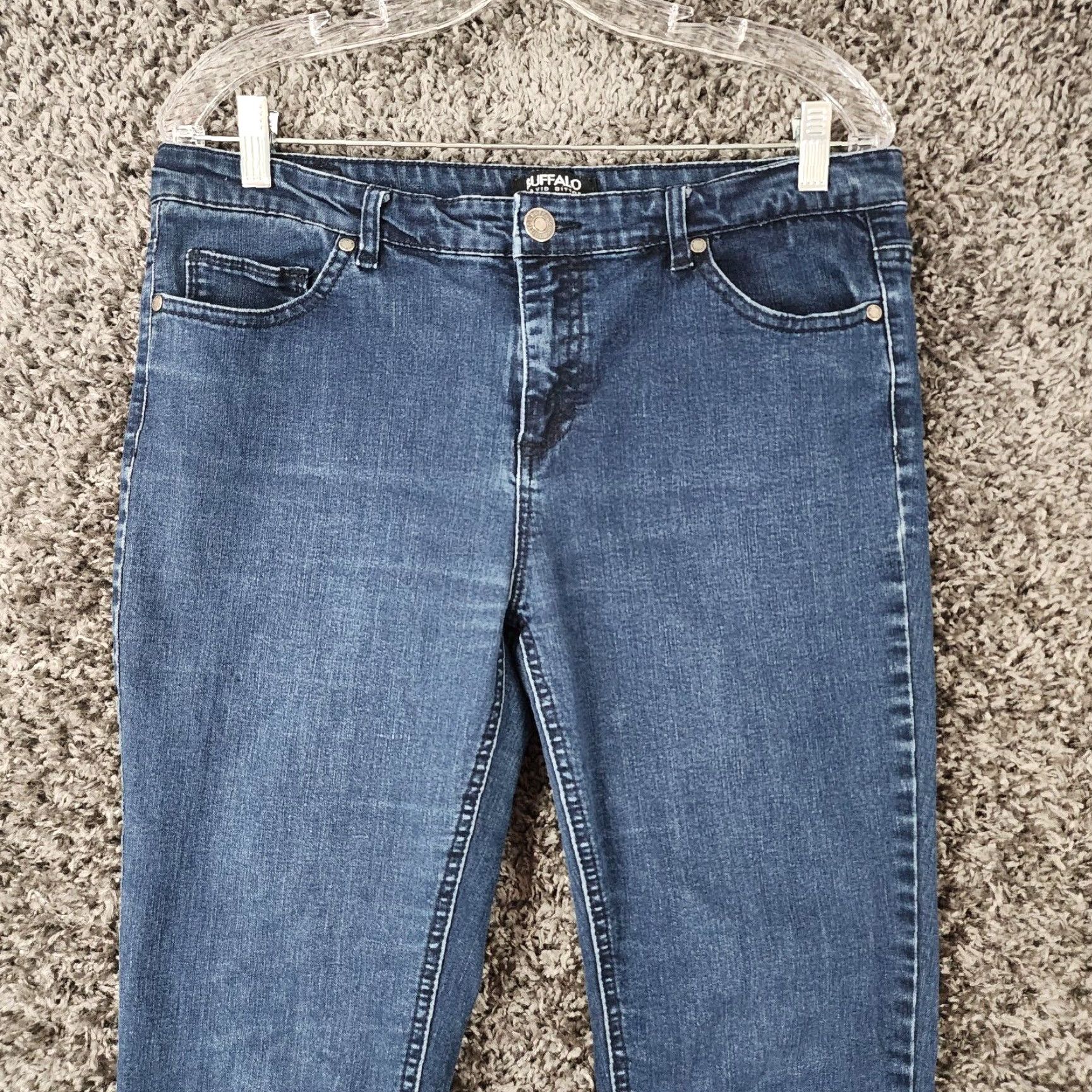 Buffalo David Bitton BUFFALO JEANS Skinny Blue Jeans Size 12 Regular Womens Size 34" / US 12 / IT 48 - 2 Thumbnail