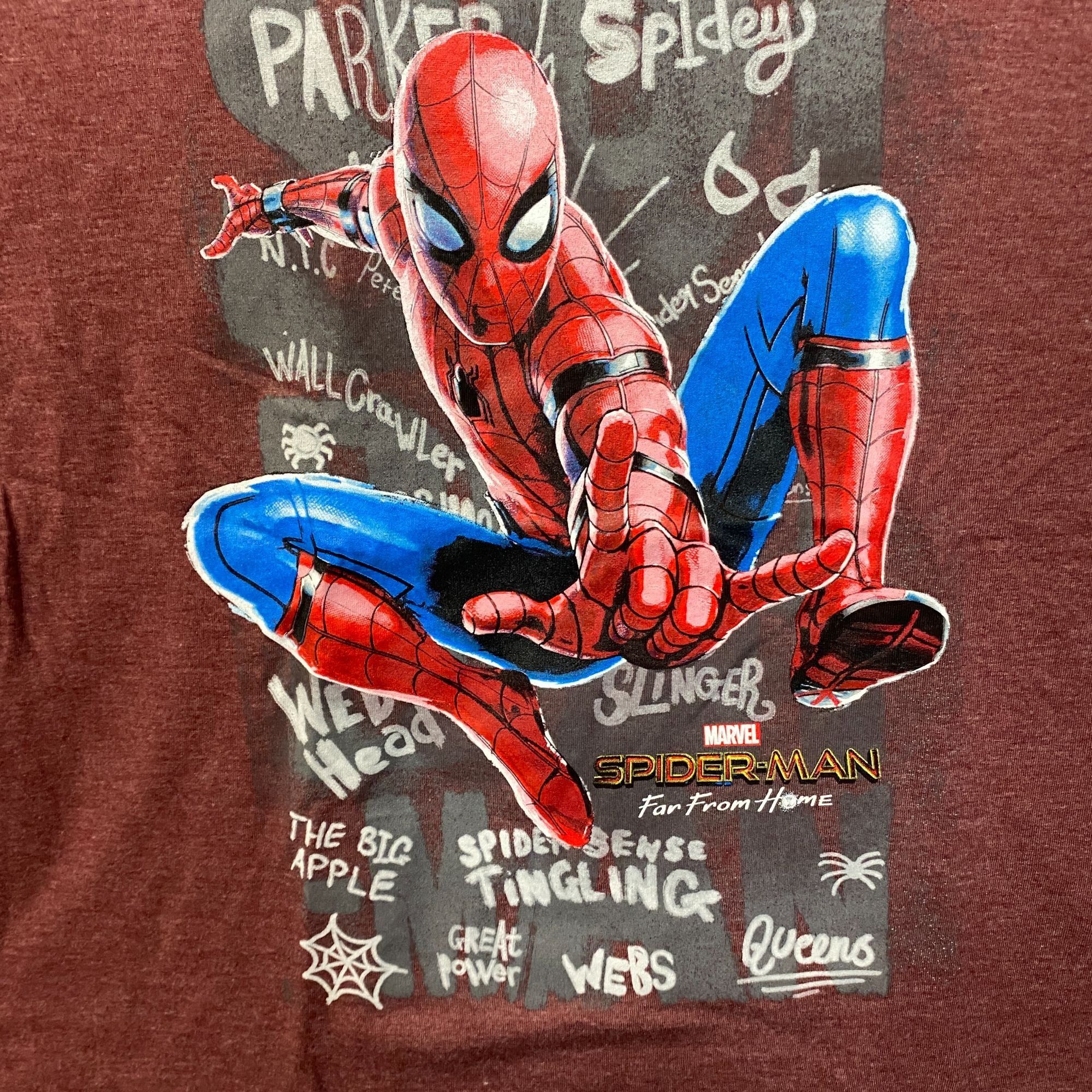 Marvel Comics Marvel Spider-Man Far From Home Graphic Design T-Shirt XL Size US XL / EU 56 / 4 - 2 Thumbnail