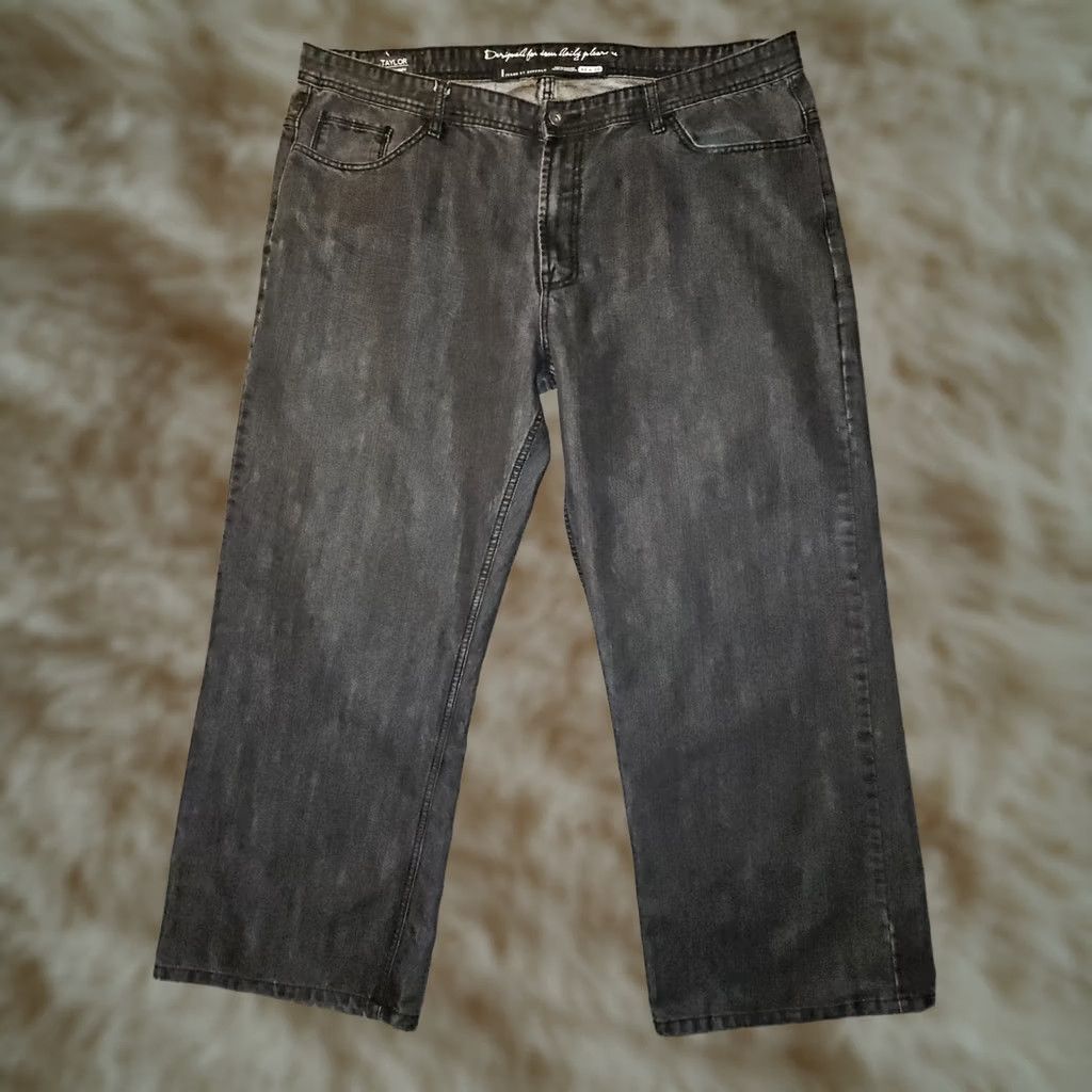 Vintage VINTAGE I Jeans by Buffalo Taylor Easy Straight Jeans Men's 44x30 Black Preppy Casual Shirt? Size US 44 / EU 60 - 1 Thumbnail