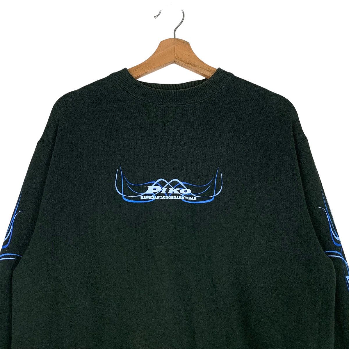 Japanese Brand 90's PIKO Hawaiian Big Logo Graphic Sweatshirts #0789-C36 Size US M / EU 48-50 / 2 - 5 Thumbnail