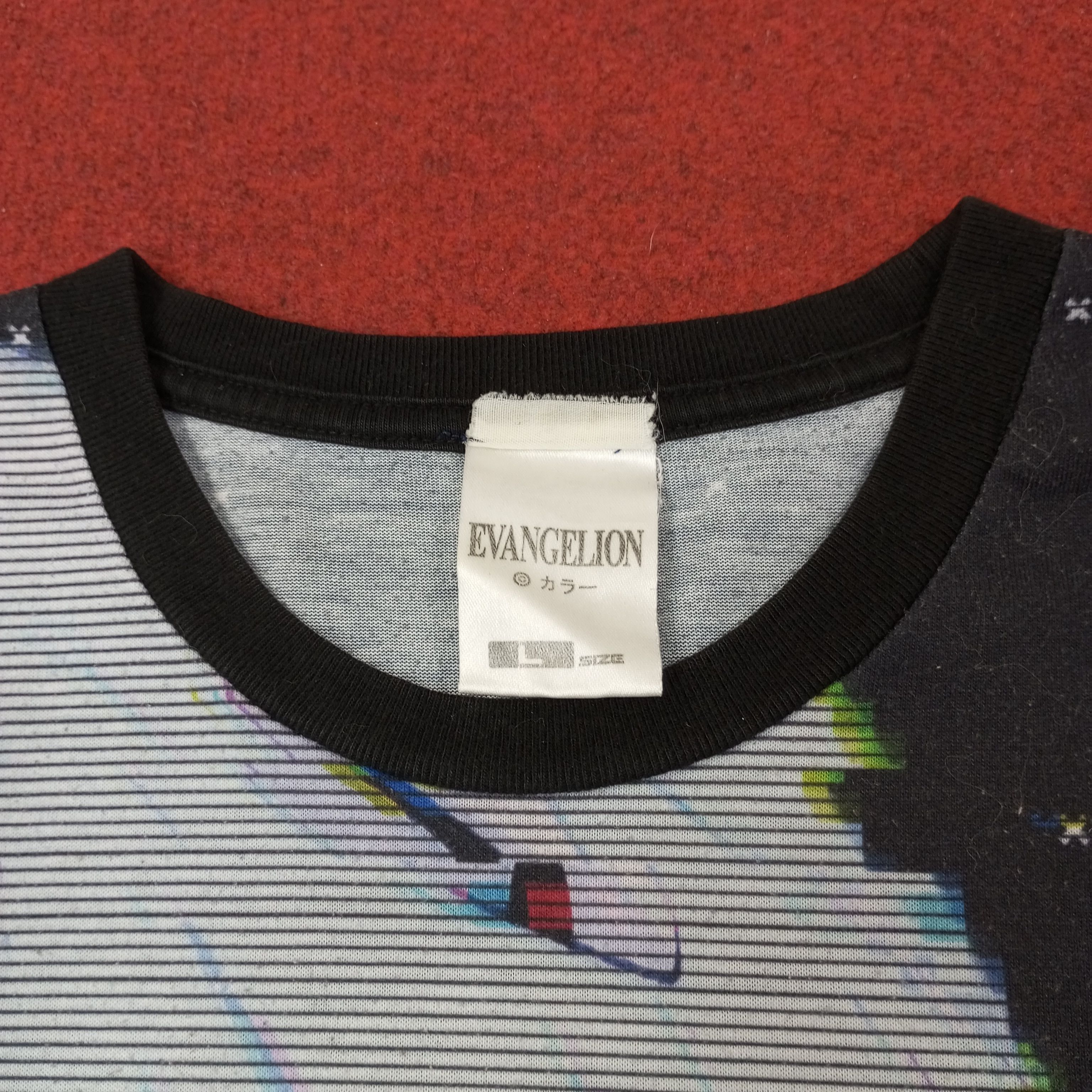 Vintage Evangelion Japanese Anime Fullprint Design Tshirt c249n22 Size US L / EU 52-54 / 3 - 5 Thumbnail