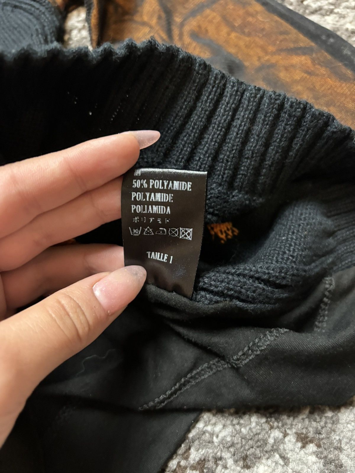 Designer × Japanese Brand 90s archive cop copine jumper top the coolest black orange Size S / US 4 / IT 40 - 6 Thumbnail