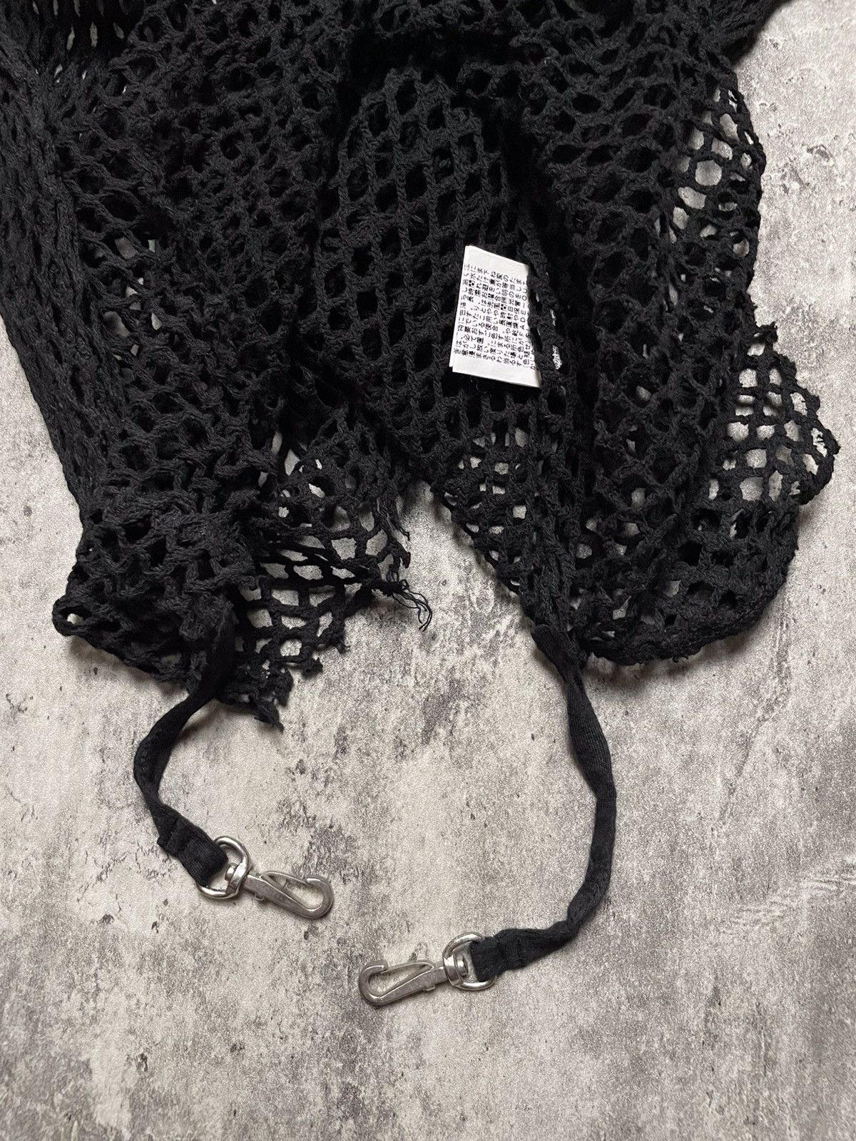 If Six Was Nine × Japanese Brand Y2K Edge Rupert Black Mesh / Fish net LGB Style Size US S / EU 44-46 / 1 - 5 Thumbnail