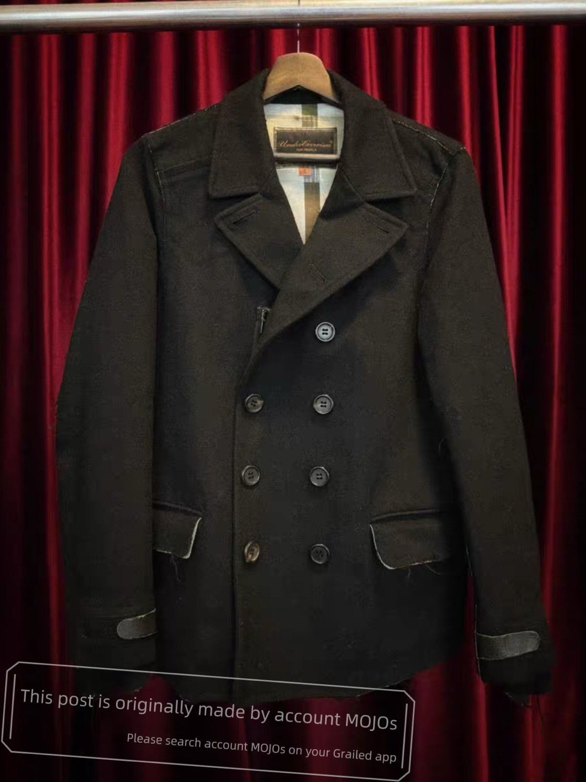 Undercover Sz 2 Undercover 20AW Throne of Blood Heavy Coat-2508