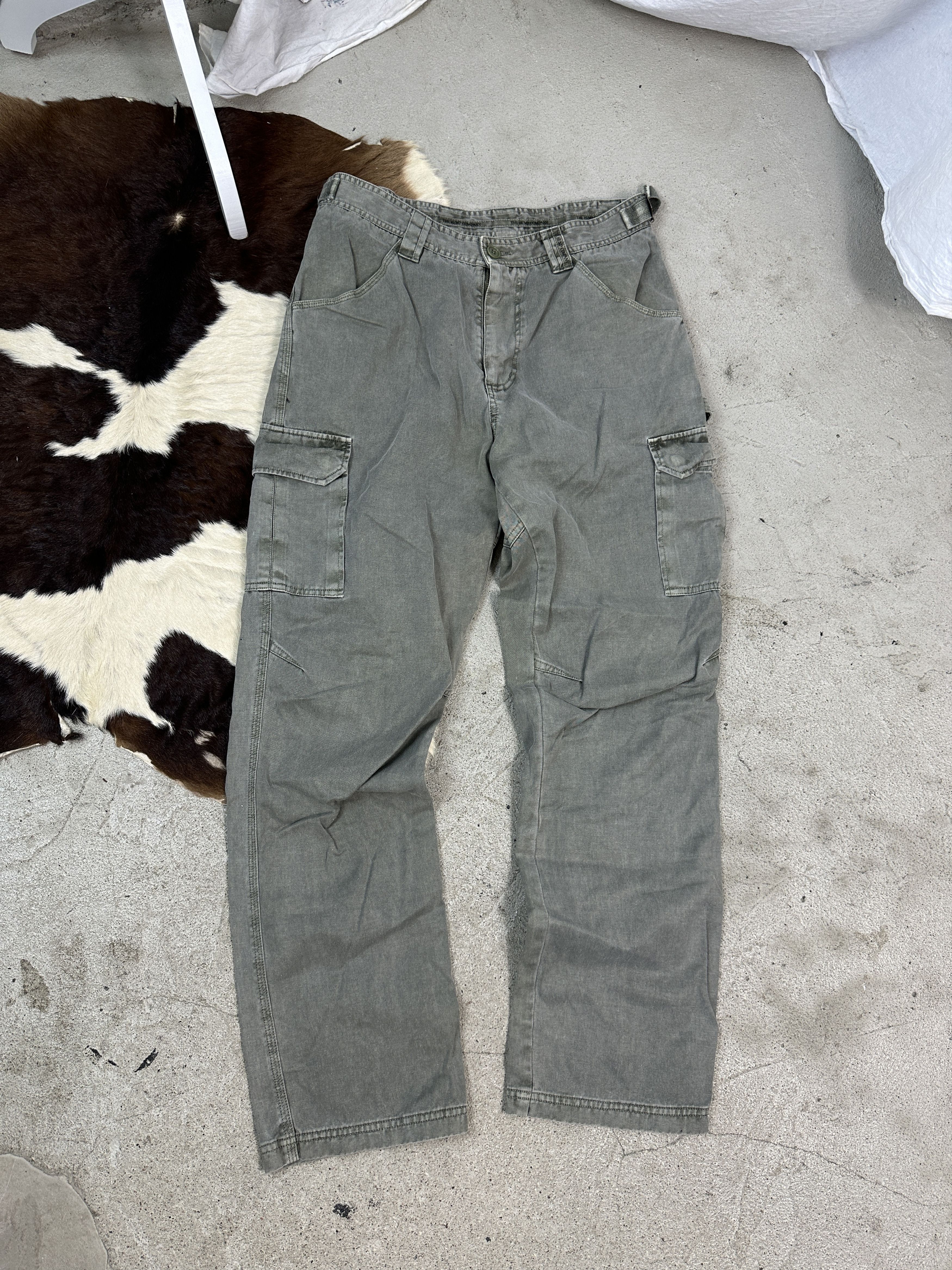 Vintage Vintage Cargo Washed&Faded Pants Size US 32 / EU 48 - 1 Thumbnail