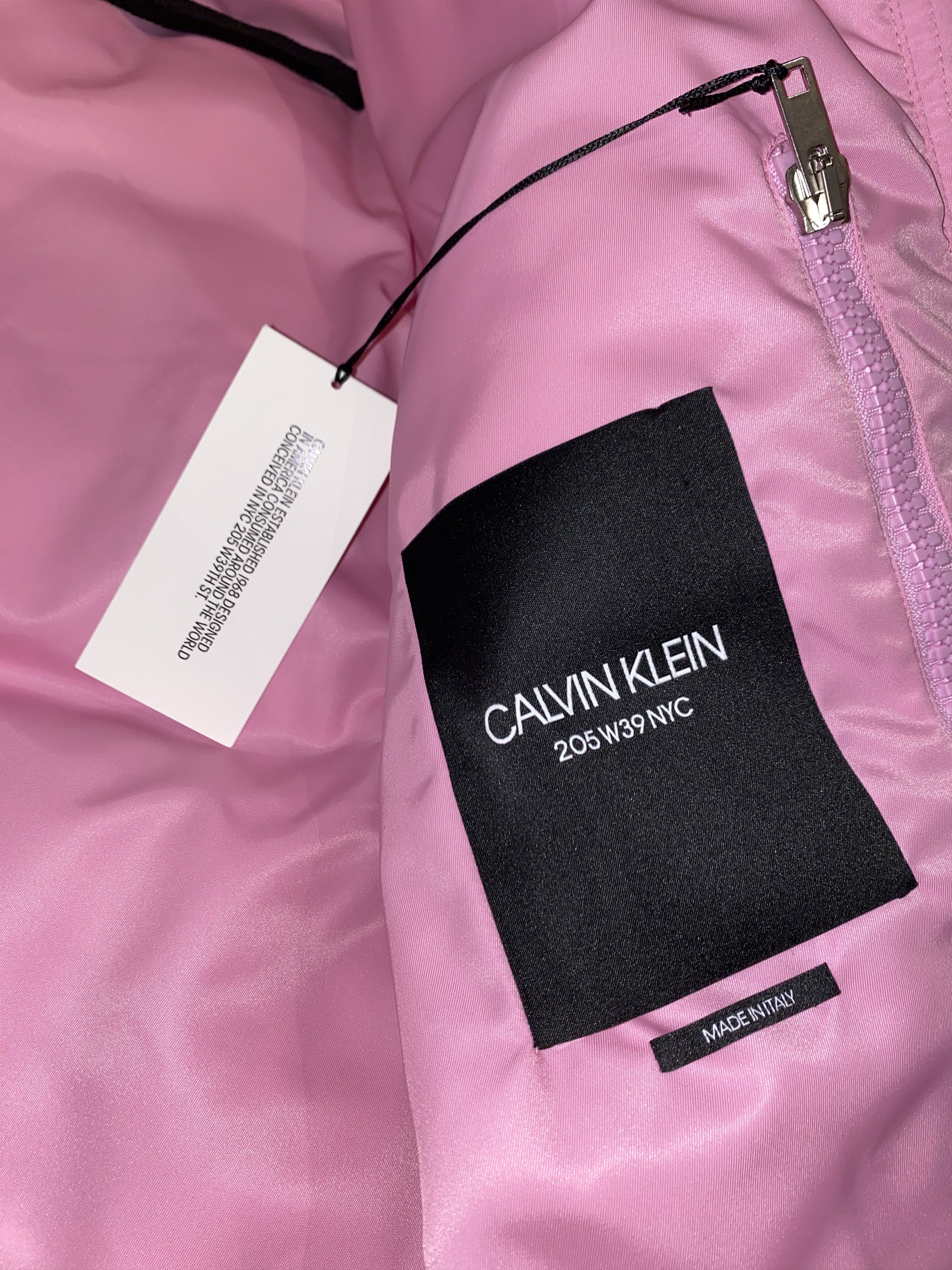 Calvin Klein 205W39NYC CALVIN KLEIN 205W39NYC FW18 Zipper Puffer Jacket - Size XS Size US XS / EU 42 / 0 - 5 Thumbnail