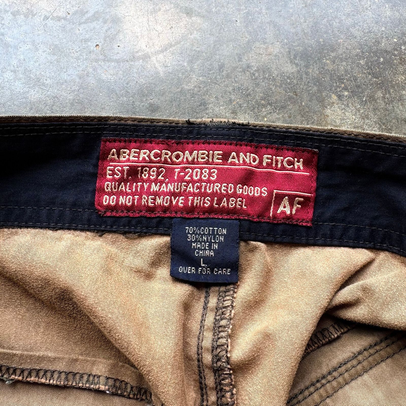 Abercrombie & Fitch × Vintage Very Rare Abercrombie Parachute Vintage Cargo Pants Size US 34 / EU 50 - 8 Thumbnail