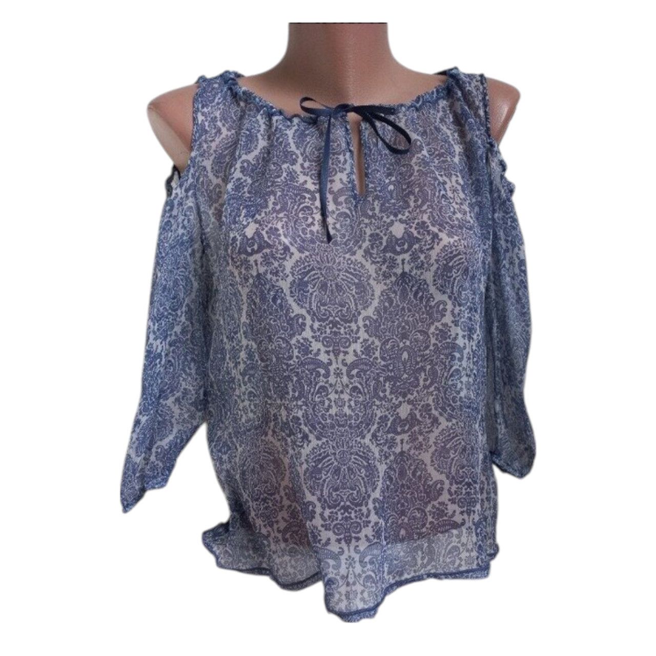 Cop Copine Cop Copine Silk Blouse sz S Size S / US 4 / IT 40 - 1 Thumbnail