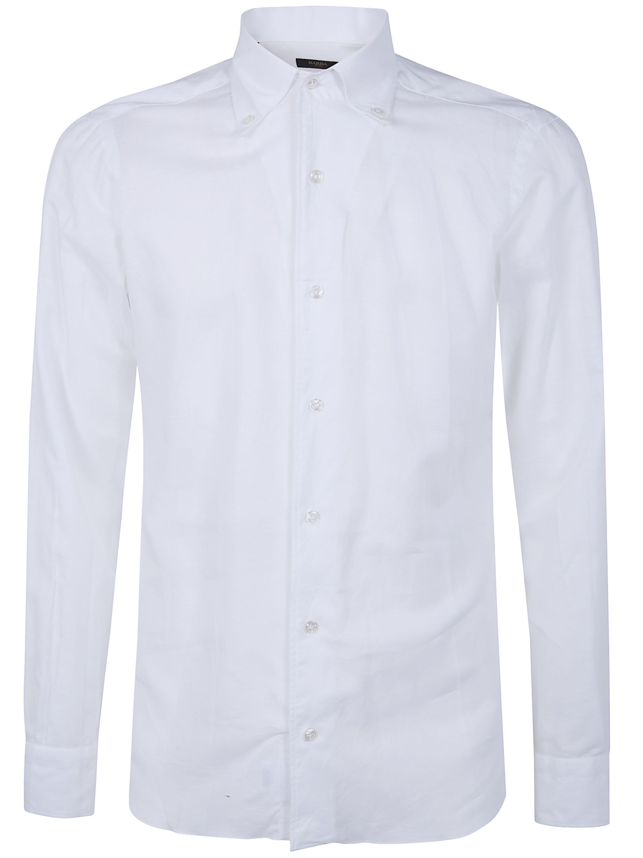 Barba Napoli CLASSIC COTTON & LINEN SHIRT Size US XL / EU 56 / 4 - 1 Thumbnail