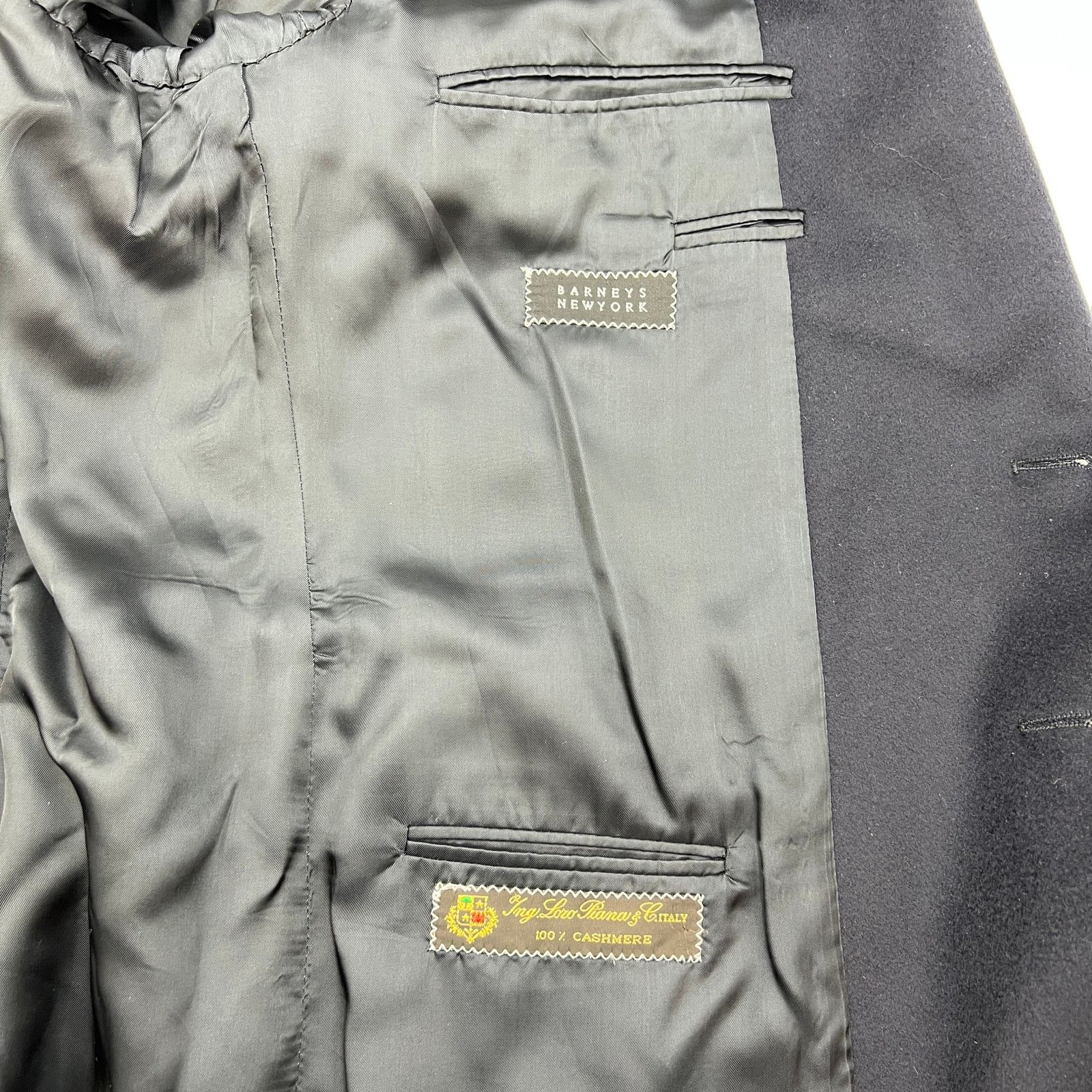 Barneys New York × Loro Piana Kilgore French & Stanbury Barneys Loro Piana Cashmere Blazer Size 46S - 7 Thumbnail