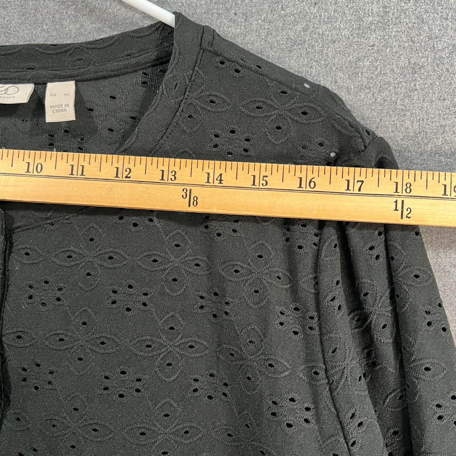 Other LOGO by Lori Goldstein Stretch Evelet Button Size XL / US 12-14 / IT 48-50 - 6 Thumbnail