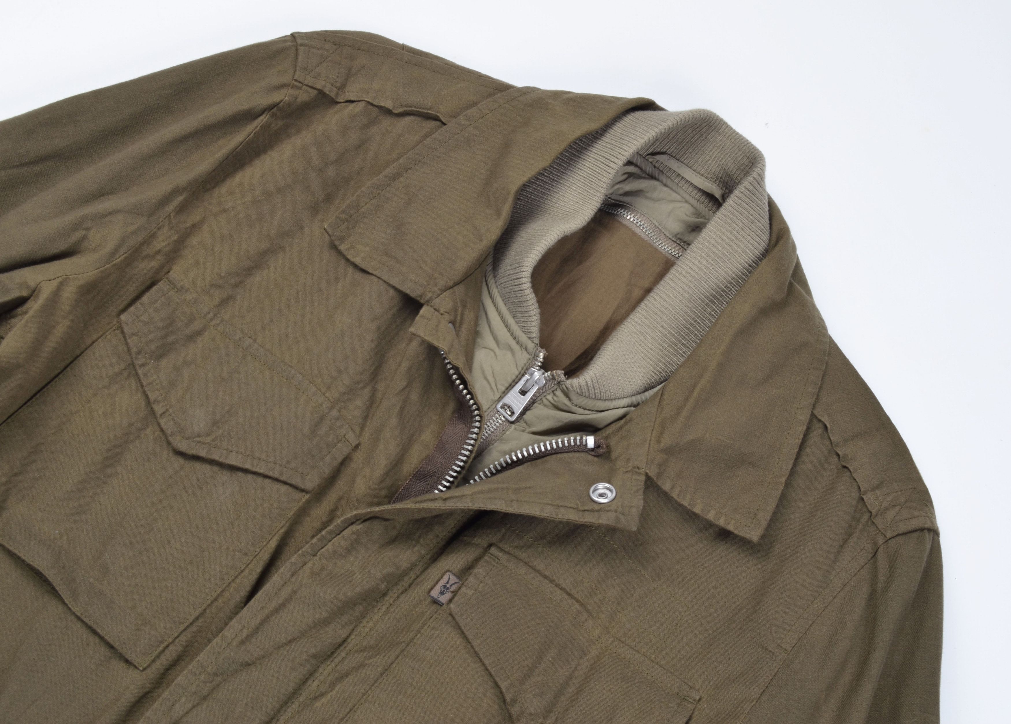 Allsaints AllSaints Halley Stevensons Waxed Cotton Field Jacket Size US L / EU 52-54 / 3 - 2 Thumbnail