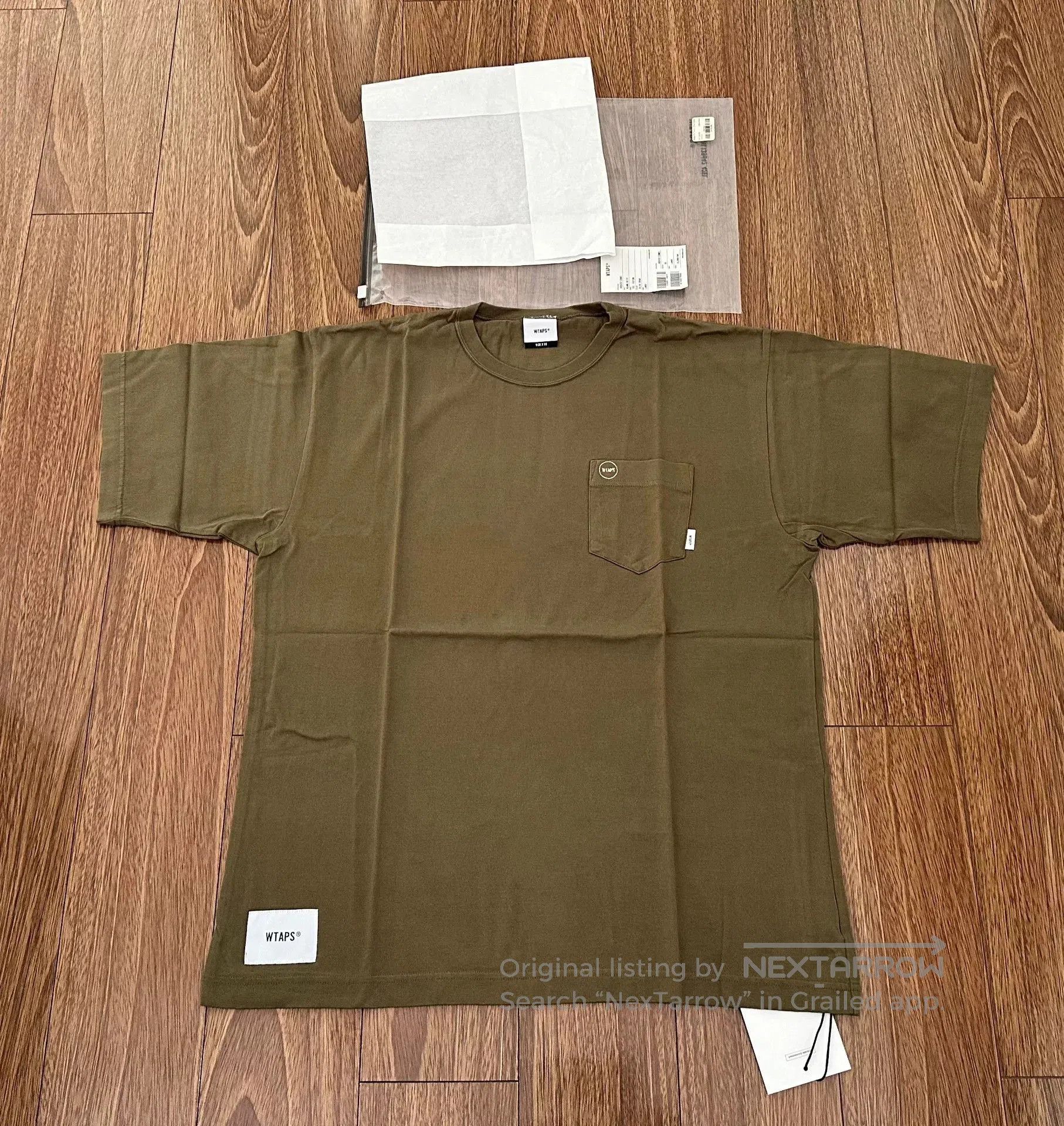 Wtaps wtaps blank short sleeve pocket tee. Size US M / EU 48-50 / 2 - 4 Thumbnail