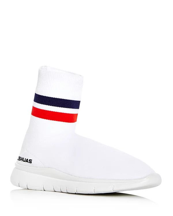 JOSHUA SANDERS Joshua Sanders Jump Stretch Knit High Top Sneakers Size US 7 / EU 40 - 2 Thumbnail