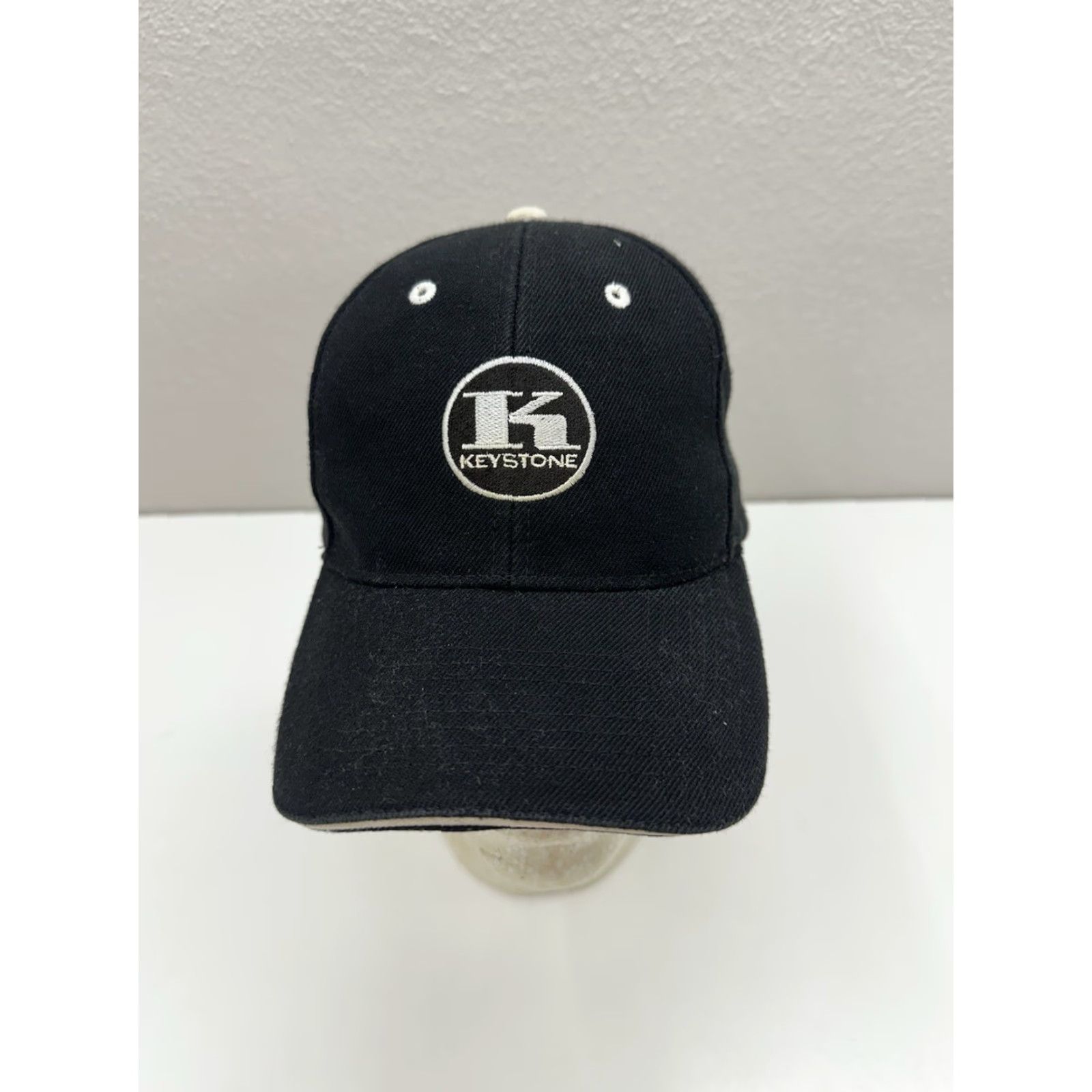 Vintage Otto Headwear Baseball Hat Keystone Black Logo Adjustable One Size Mens Size ONE SIZE - 2 Thumbnail