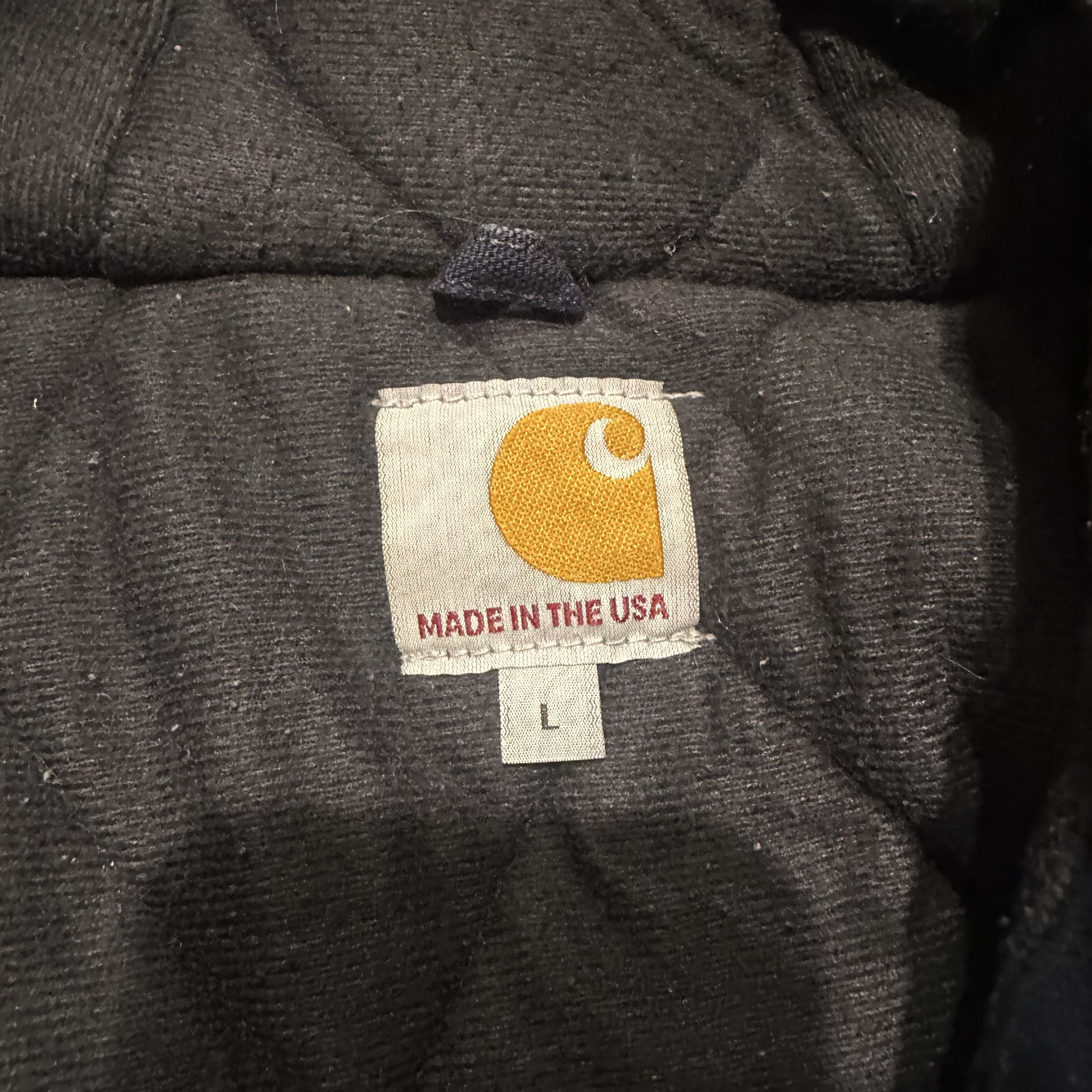Carhartt Navy Blue Carhartt work jacket Size US L / EU 52-54 / 3 - 4 Thumbnail