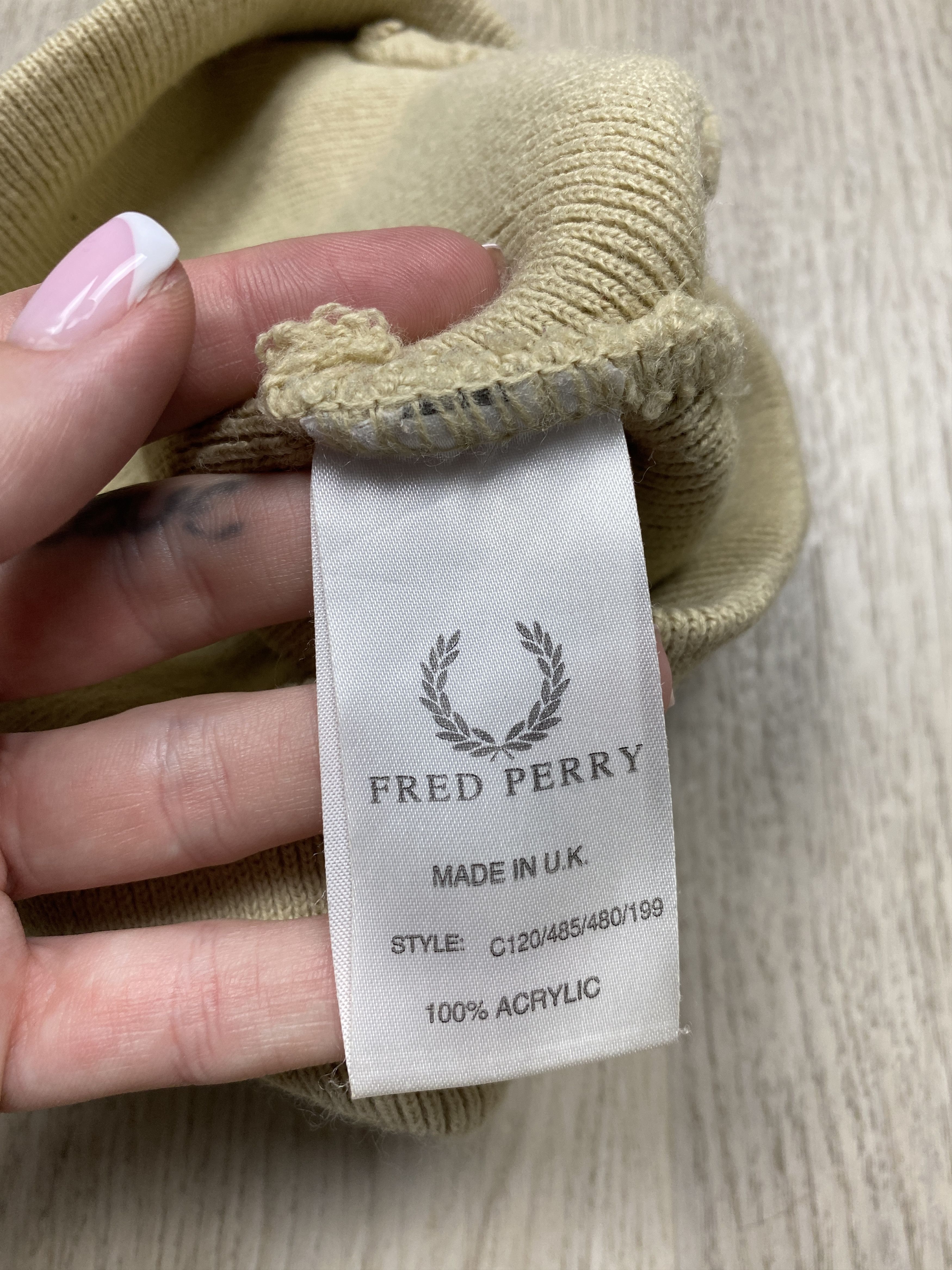 Fred Perry Fred Perry Vintage Mens Beanie Hat Size ONE SIZE - 5 Thumbnail
