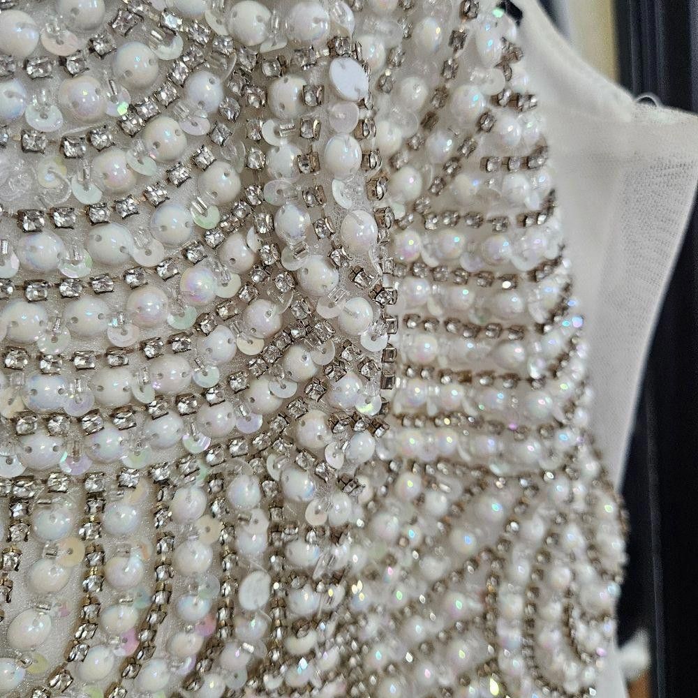 Designer Speechless gown with pearl and rhinestones bodice Size M / US 6-8 / IT 42-44 - 9 Thumbnail