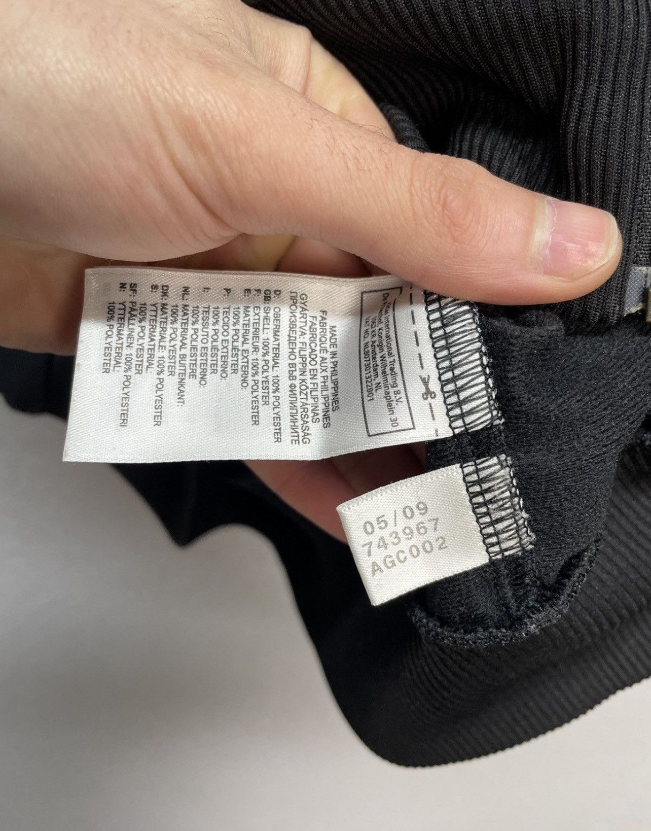 Vintage Vintage Adidas Balenciaga Style Y-3 Striped Track Jacket Size US M / EU 48-50 / 2 - 9 Thumbnail