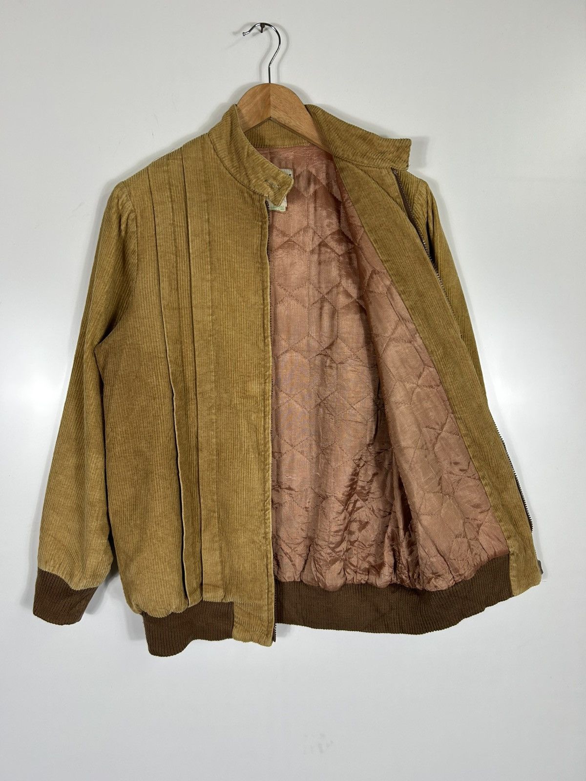 Vintage ⚡️Vintage Lady Madonna Corduroy Bomber Jacket Size XS / US 0-2 / IT 36-38 - 8 Thumbnail
