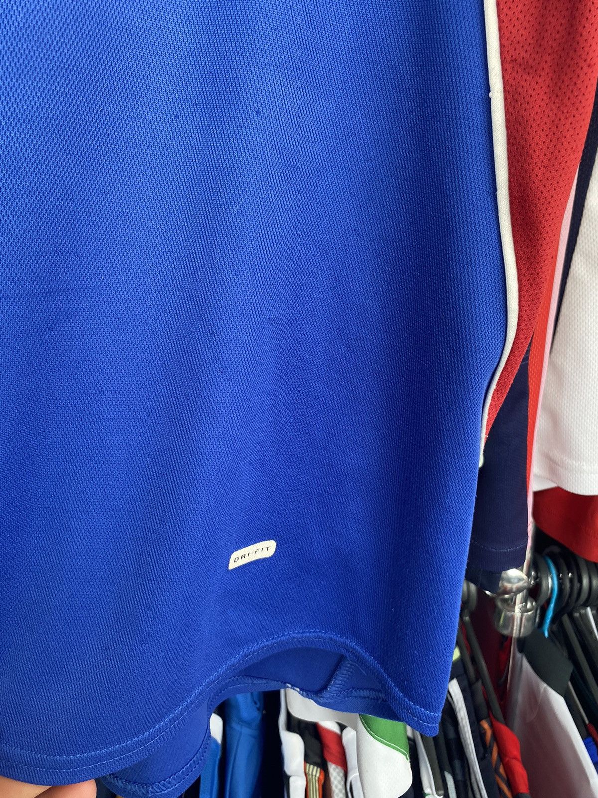 Nike 2001/02 NIKE RANGERS #9 MILLER SOCCER FOOTBALL JERSEY SHIRT Size US L / EU 52-54 / 3 - 9 Thumbnail