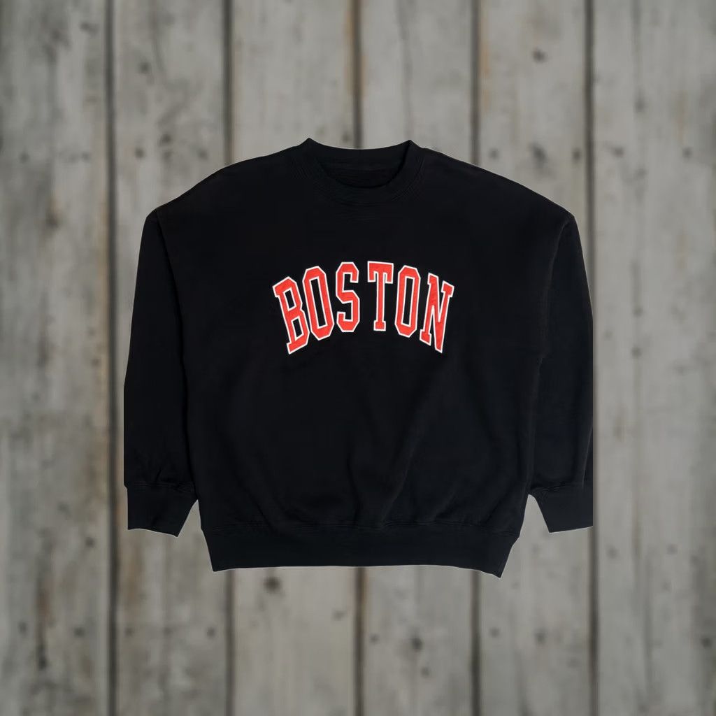 Vintage VINTAGE Boston University Sweatshirt 2000s XX-Large Black Mens Size US XXL / EU 58 / 5 - 1 Thumbnail