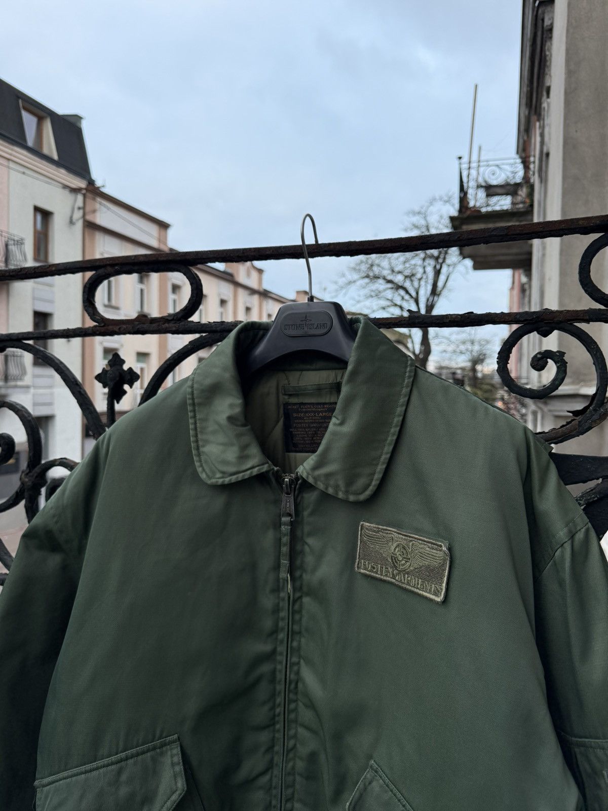 Fostex Garments Vintage Fostex Garments USA Oversize CWU45 Bomber Jacket Size US XL / EU 56 / 4 - 4 Thumbnail