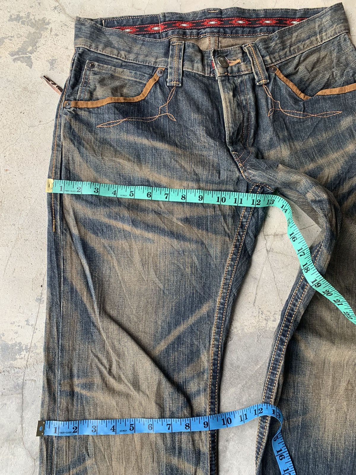 Edwin Edwin exclusive vintage muddy wash denim. Size US 34 / EU 50 - 4 Thumbnail