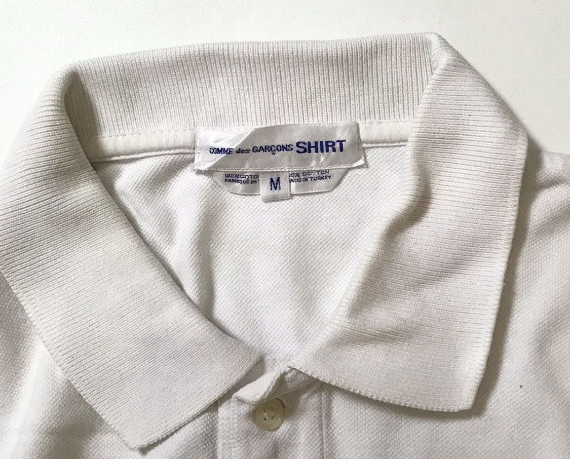 Comme des Garcons Vintage CDG SHIRT logo polo shirt Size US M / EU 48-50 / 2 - 3 Thumbnail