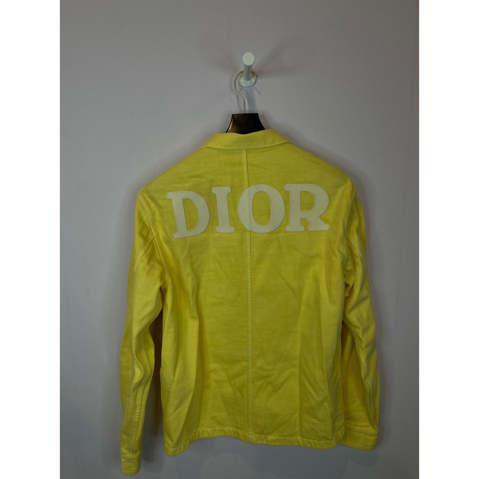 Dior Dior 1947 Yellow Jean Jacket Used 48 (Large) Size L / US 10 / IT 46 - 3 Thumbnail