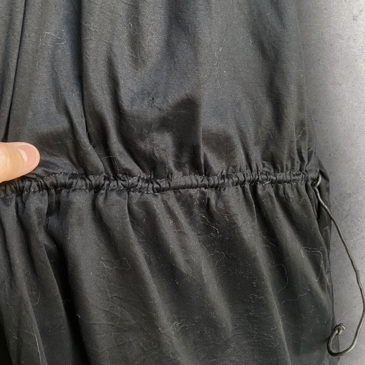 Vintage Vintage 90’s Yohji Yamamoto Leather Shrunken Cotton Vest Size S / US 4 / IT 40 - 8 Thumbnail