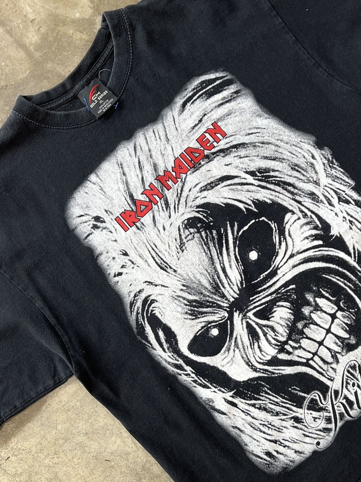 Band Tees × Vintage Vintage 1999 Iron Maiden Killers Eddie Front Graphic Tee XL Size US XL / EU 56 / 4 - 1 Thumbnail