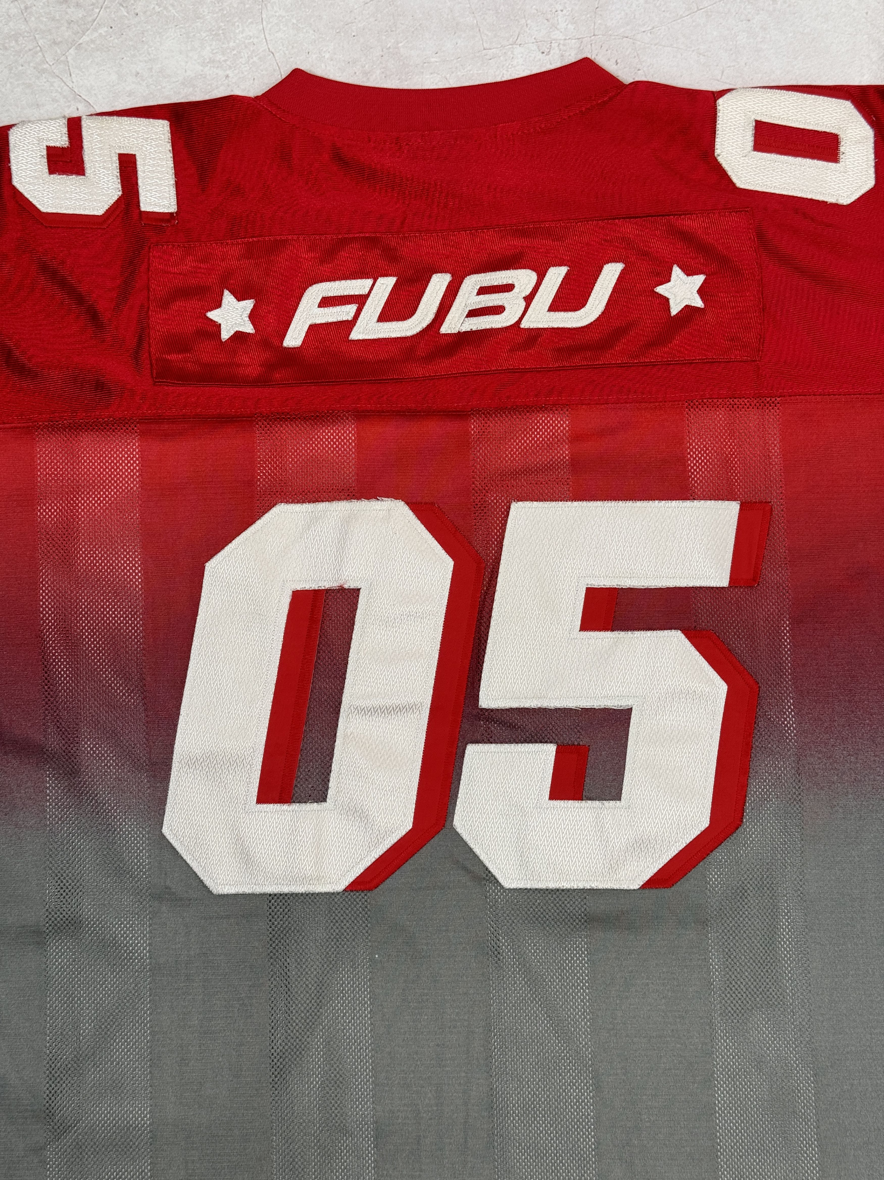 Fubu Vintage FUBU Jersey T-Shirt #05 Hip Hop Rap Striped Size US XL / EU 56 / 4 - 12 Thumbnail