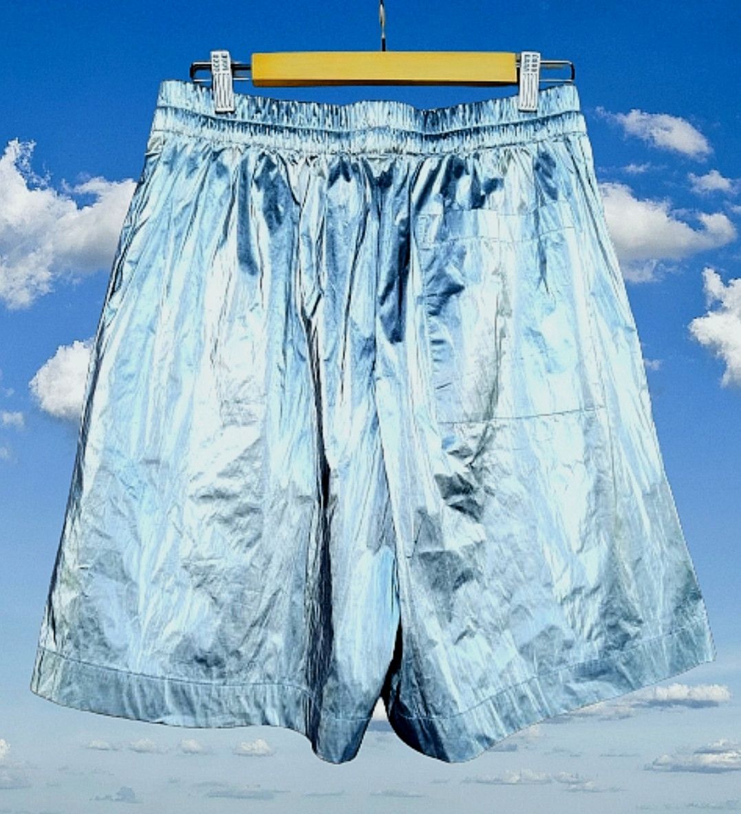 Dries Van Noten Silver bermudas Size 25" / US 0 / IT 36 - 3 Thumbnail