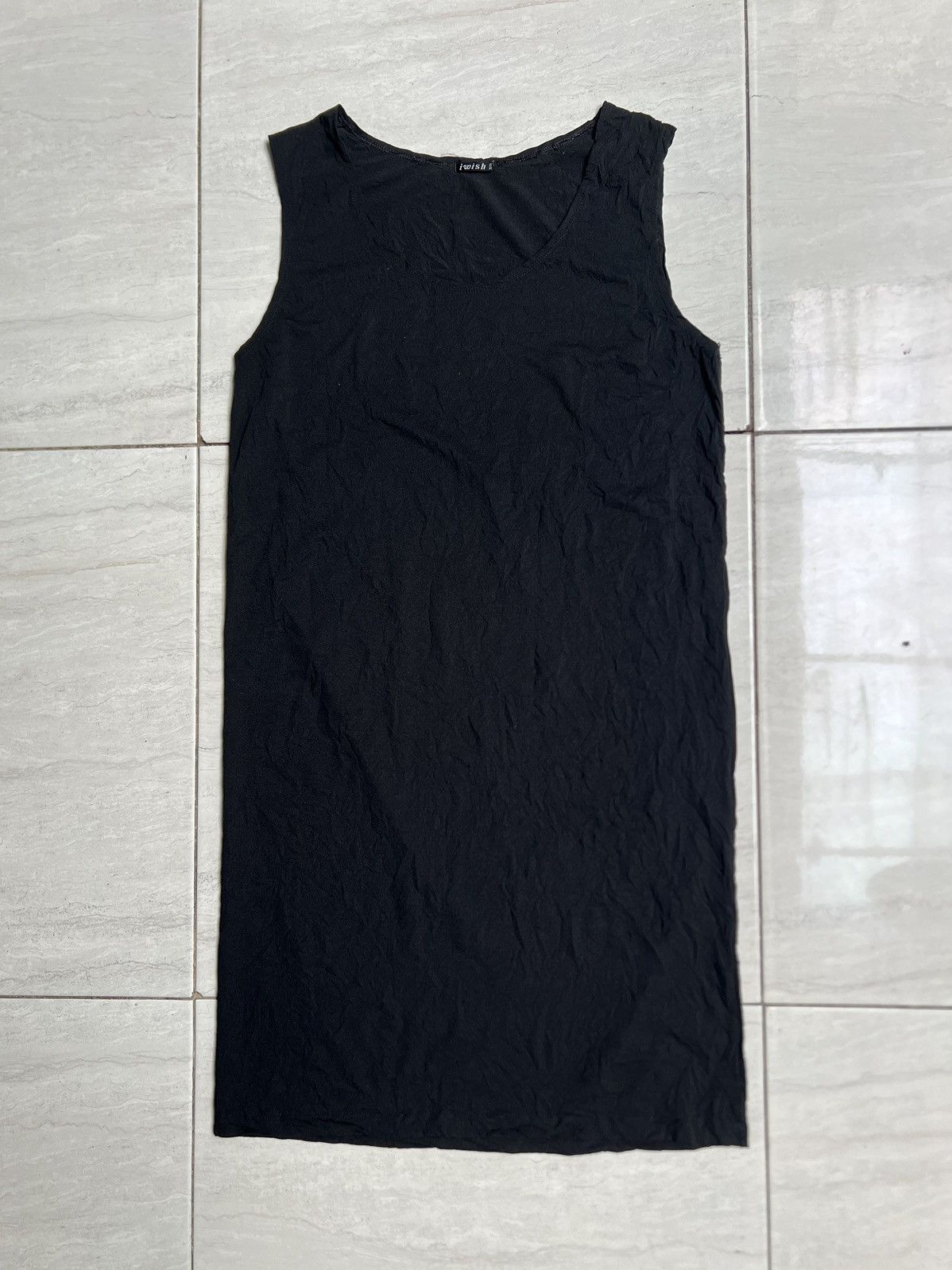 Yohji Yamamoto I Wish Y’S Bis Black Sleeveless Dress Size US S / EU 44-46 / 1 - 11 Thumbnail