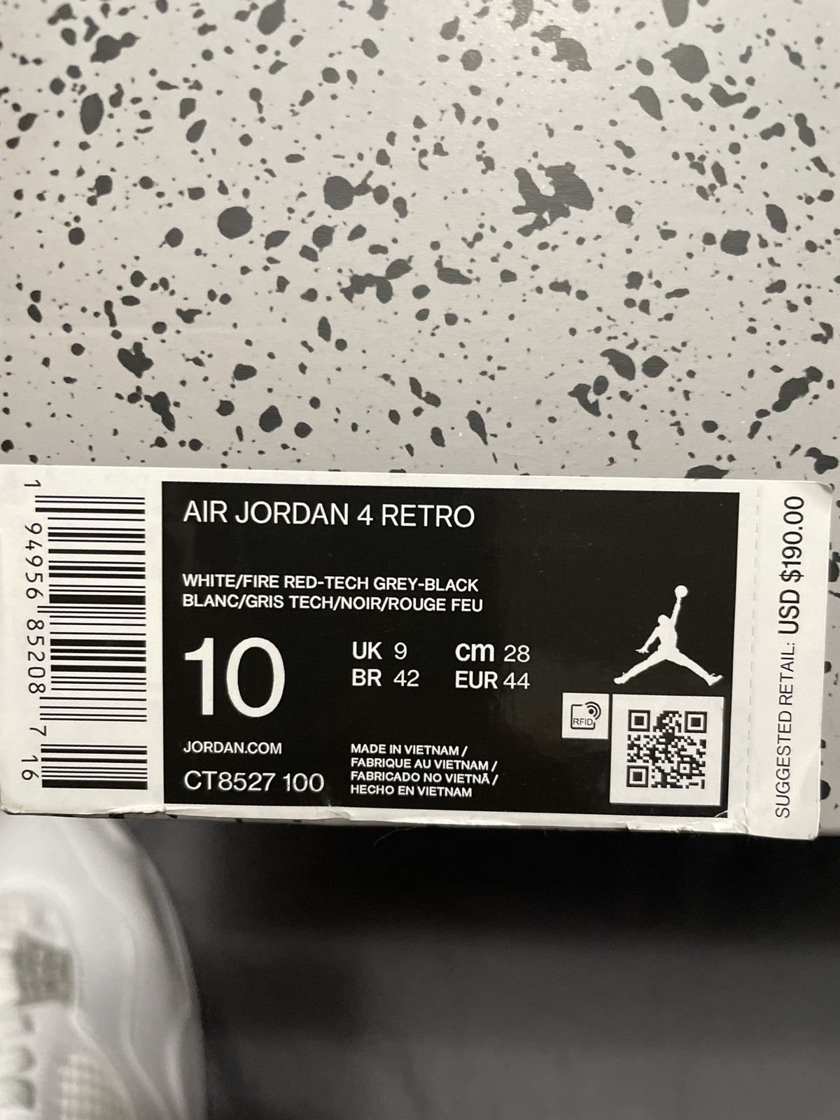 Jordan Brand Jordan 4 Oreo Size US 10 / EU 43 - 8 Thumbnail