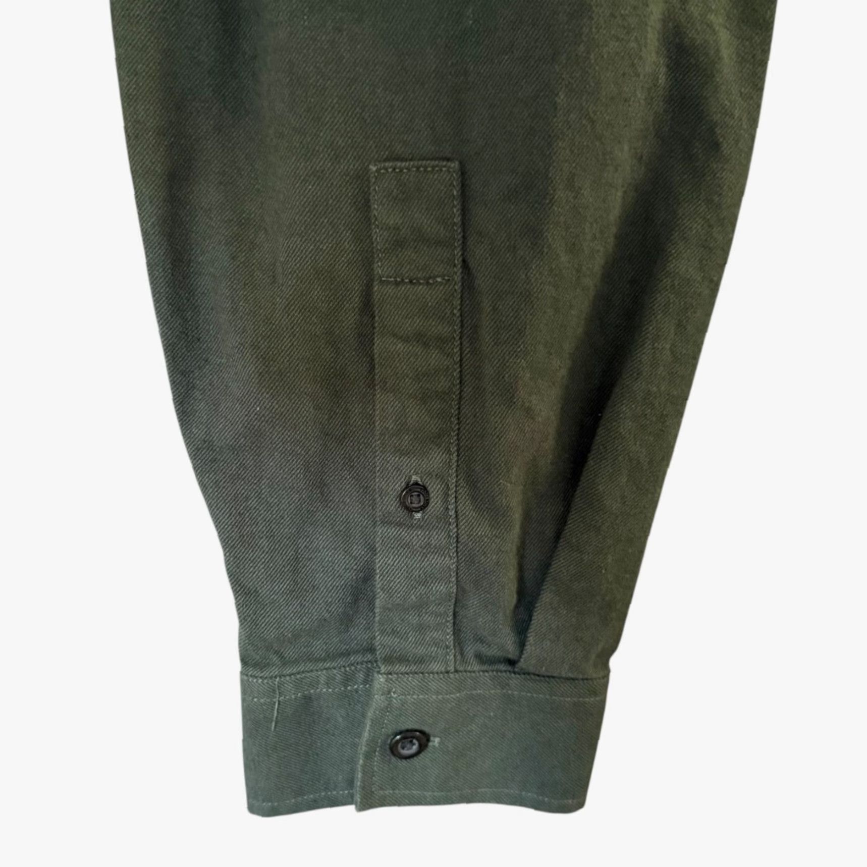 Eddie Bauer VINTAGE Eddie Bauer Shirt Green Men 2XL Cotton Twill Button-Down Long-Sleeve Size US XXL / EU 58 / 5 - 7 Thumbnail
