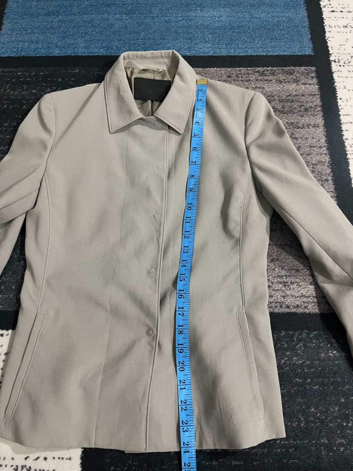 Prada × Vintage Vintage Prada Milano Snap Button Jacket Size XXS / US 00 / IT 34 - 23 Thumbnail