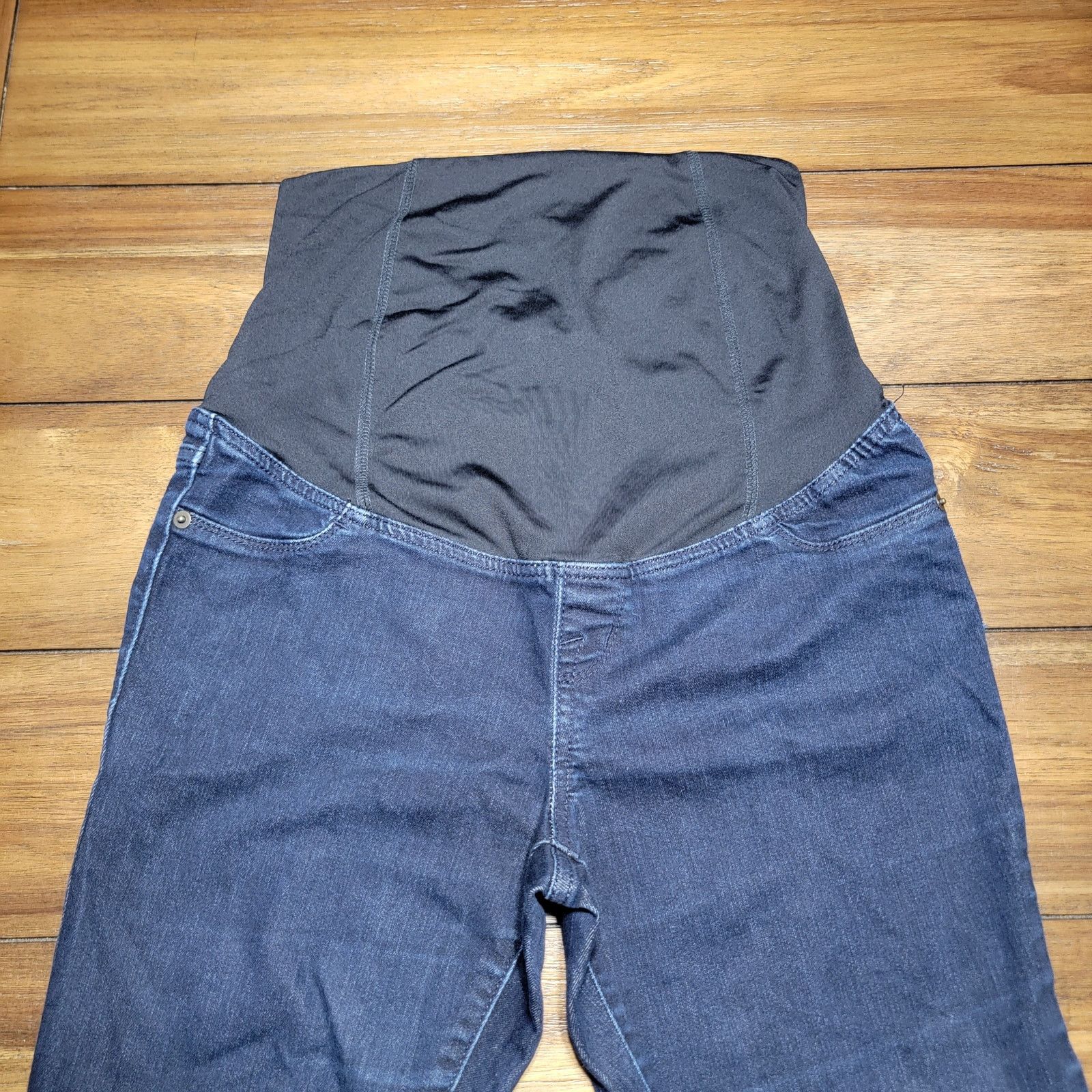 Other Isabel Maternity Dark Wash Denim Jegging - Size 4/27R Size 27" / US 4 / IT 40 - 2 Thumbnail