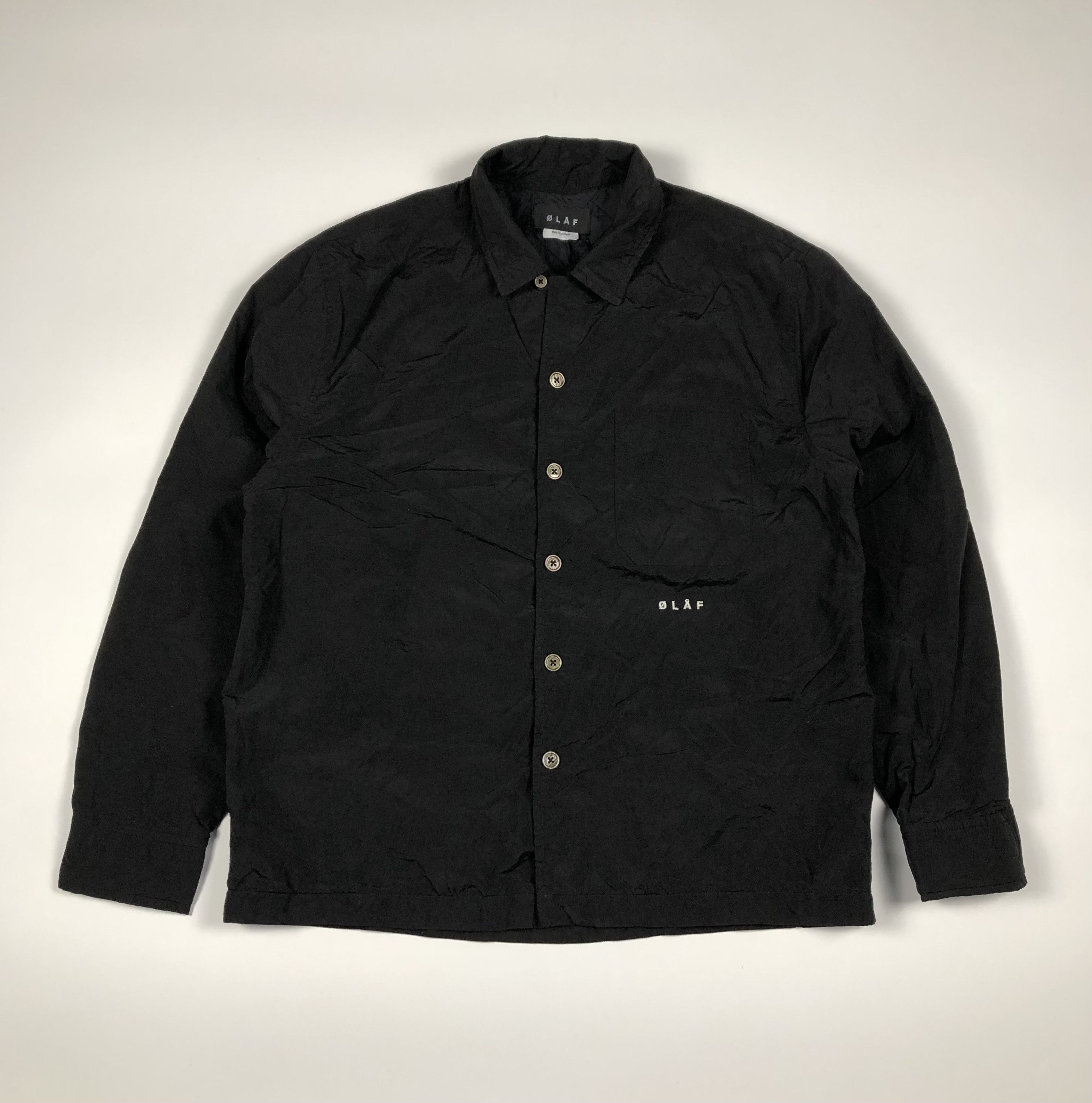 OLAF Olaf Quilted Overshirt Black Size US S / EU 44-46 / 1 - 3 Thumbnail