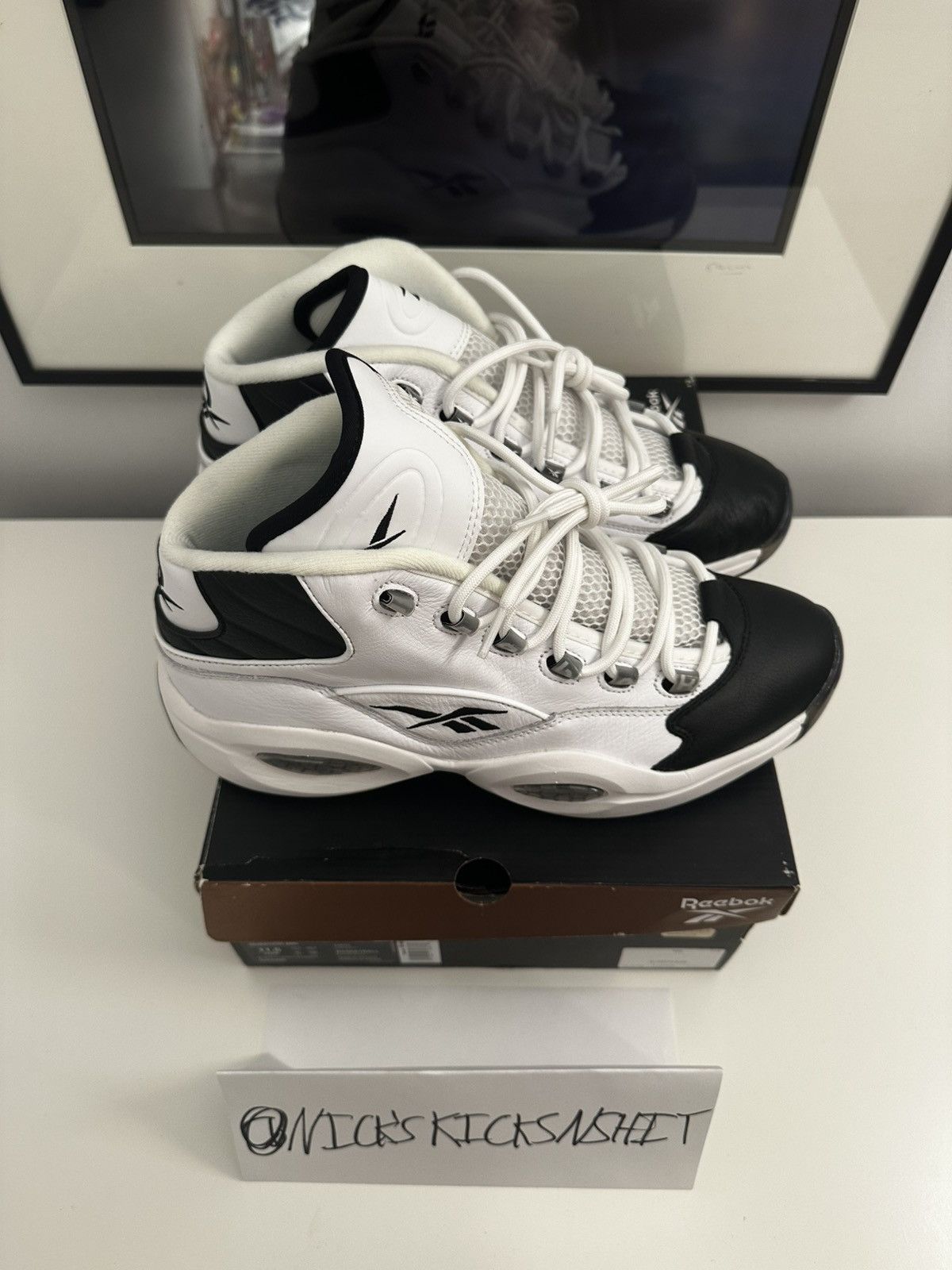 Reebok Reebok Question Mid Why Not Us Size US 11.5 / EU 44-45 - 2 Thumbnail