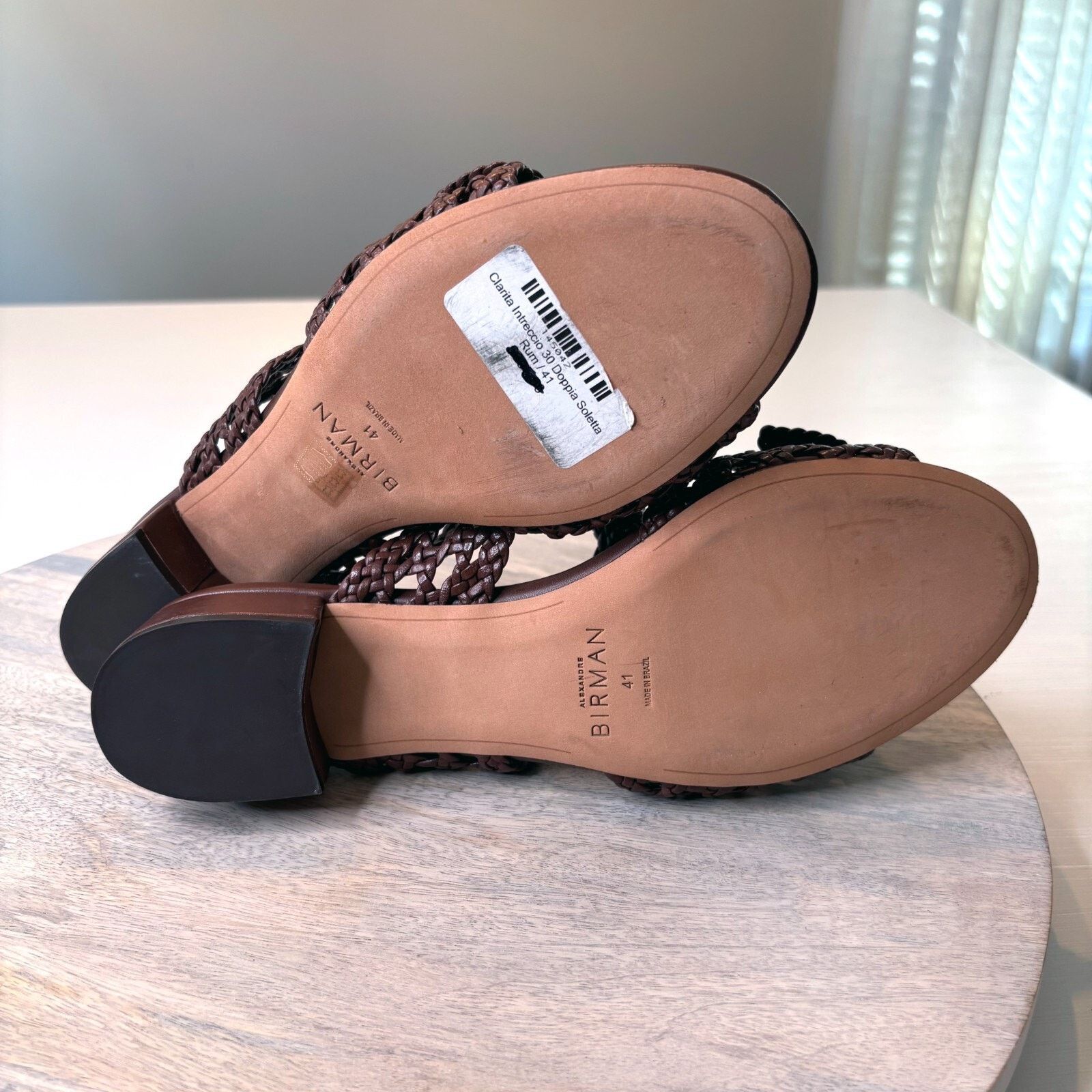Alexandre Birman Alexandre Birman Clarita 90 Braided Leather Mules US Size 11 Size US 11 / IT 41 - 11 Thumbnail
