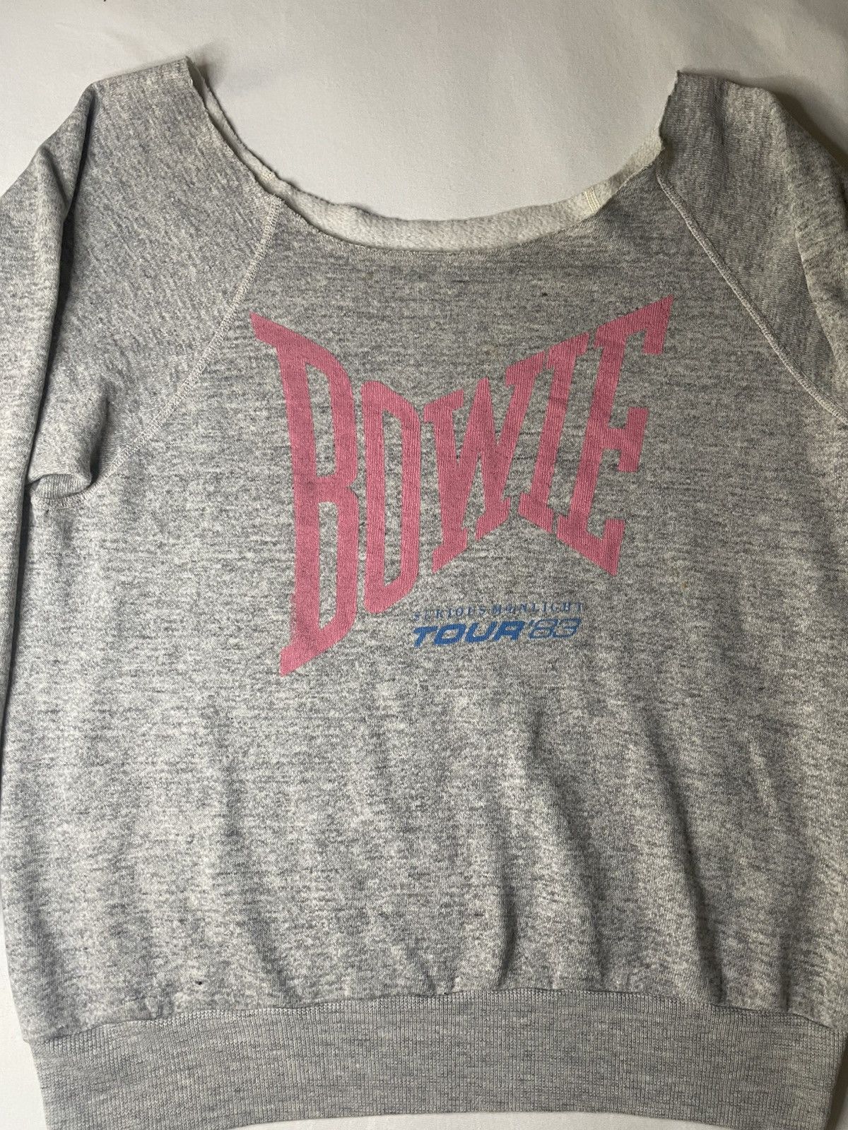 Other Vintage David Bowie Sweatshirt – Serious Moonlight Tour 1983 Size S / US 4 / IT 40 - 4 Thumbnail
