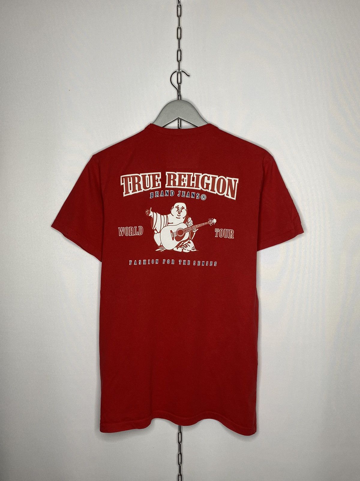 True Religion 🇯🇵Vintage True Religion Double Puff Crew Big Logo T-Shirt🇯🇵 Size US L / EU 52-54 / 3 - 1 Thumbnail