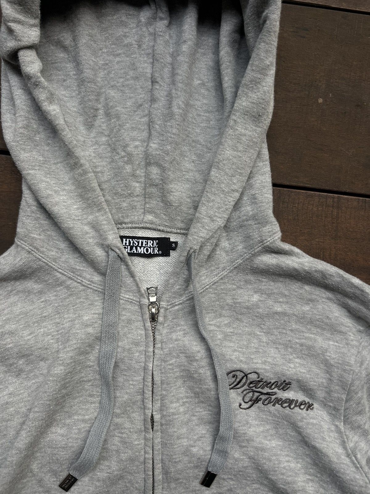 Hysteric Glamour HYSTERIC GLAMOUR DETROIT FOREVER NICE N SLEAZY ZIP HOODIE Size US S / EU 44-46 / 1 - 6 Thumbnail