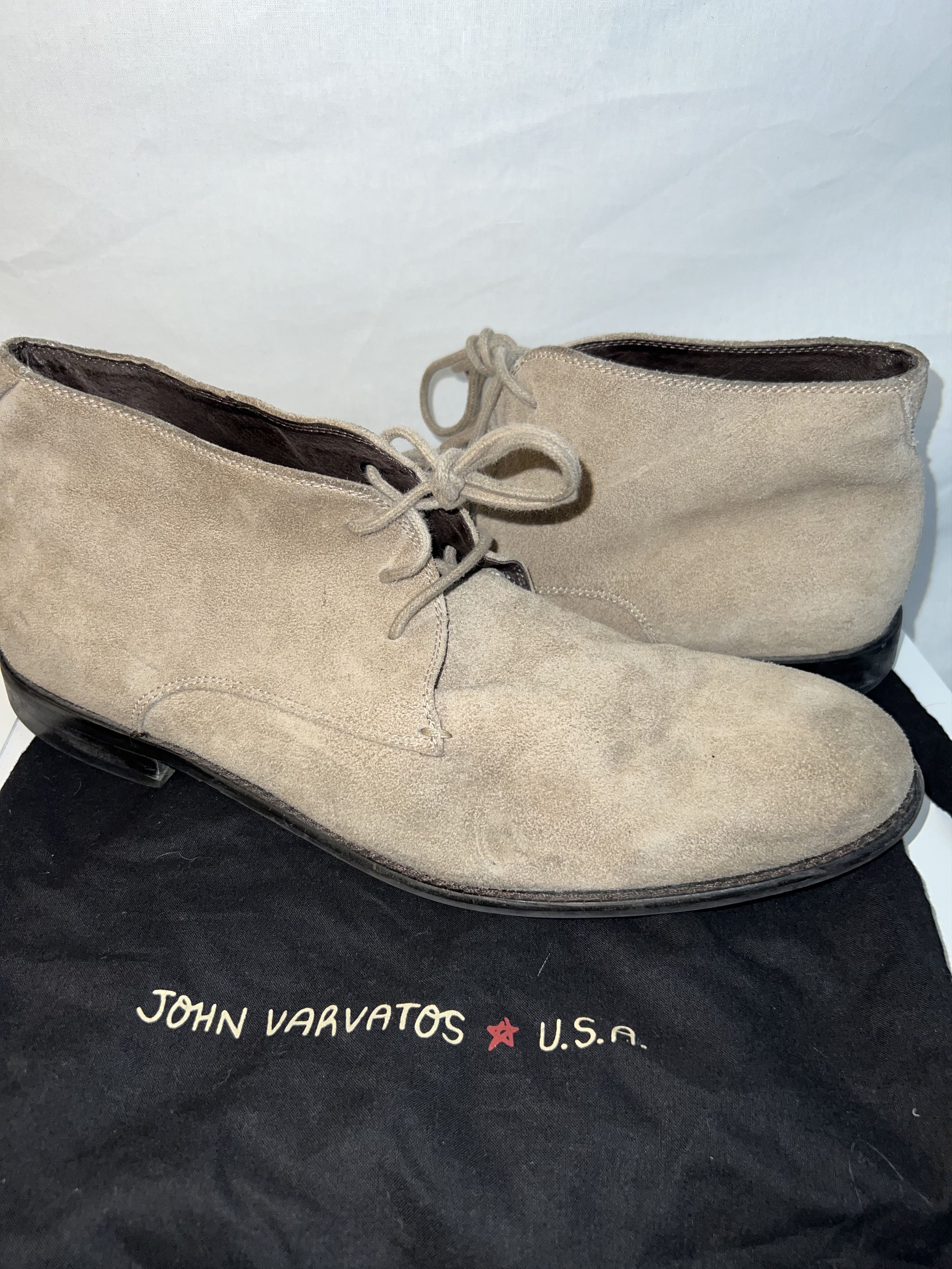 John Varvatos Portland Suede Chukka Boot | Grailed